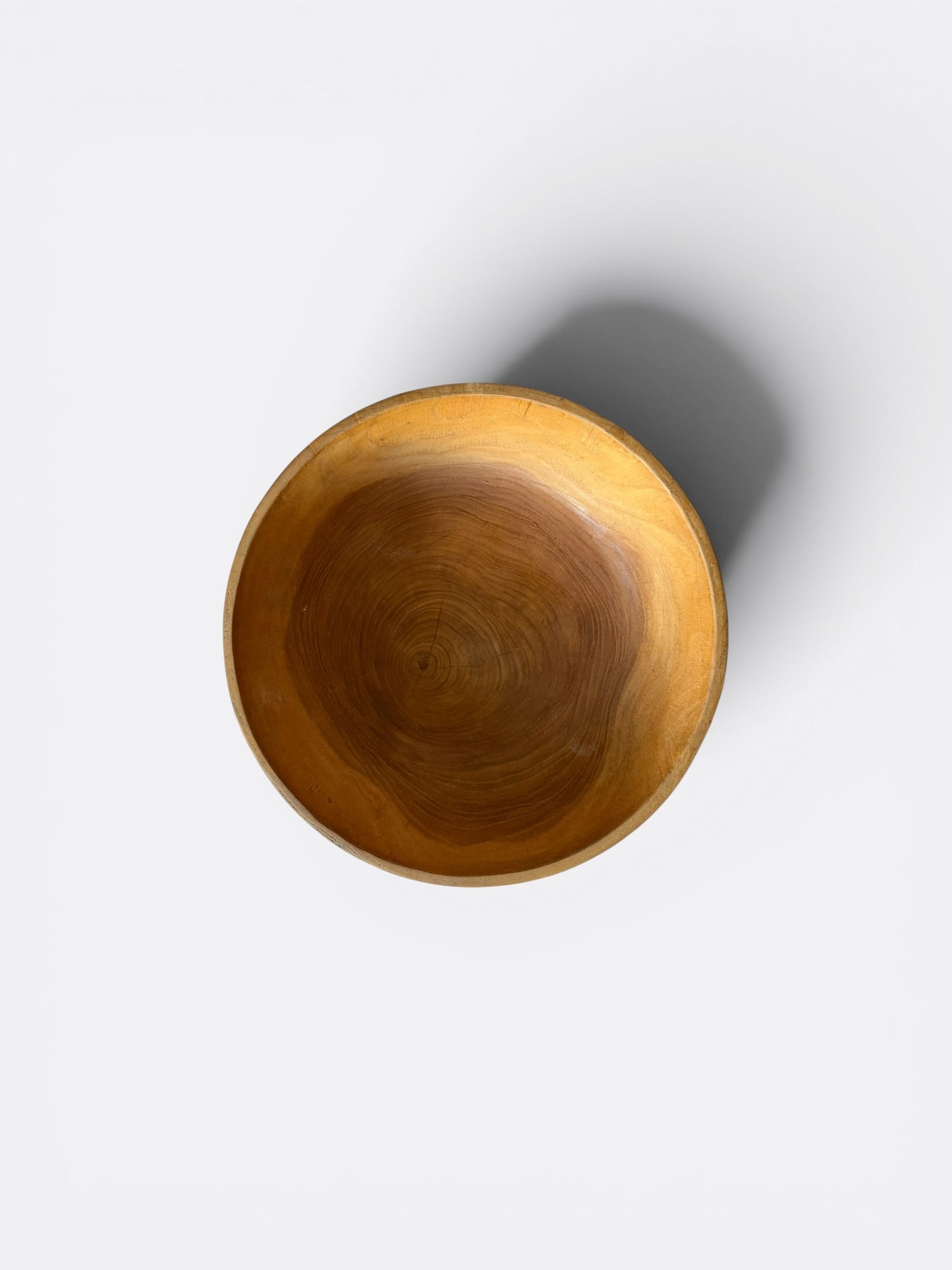 Set de 2 bols artisanaux en teck