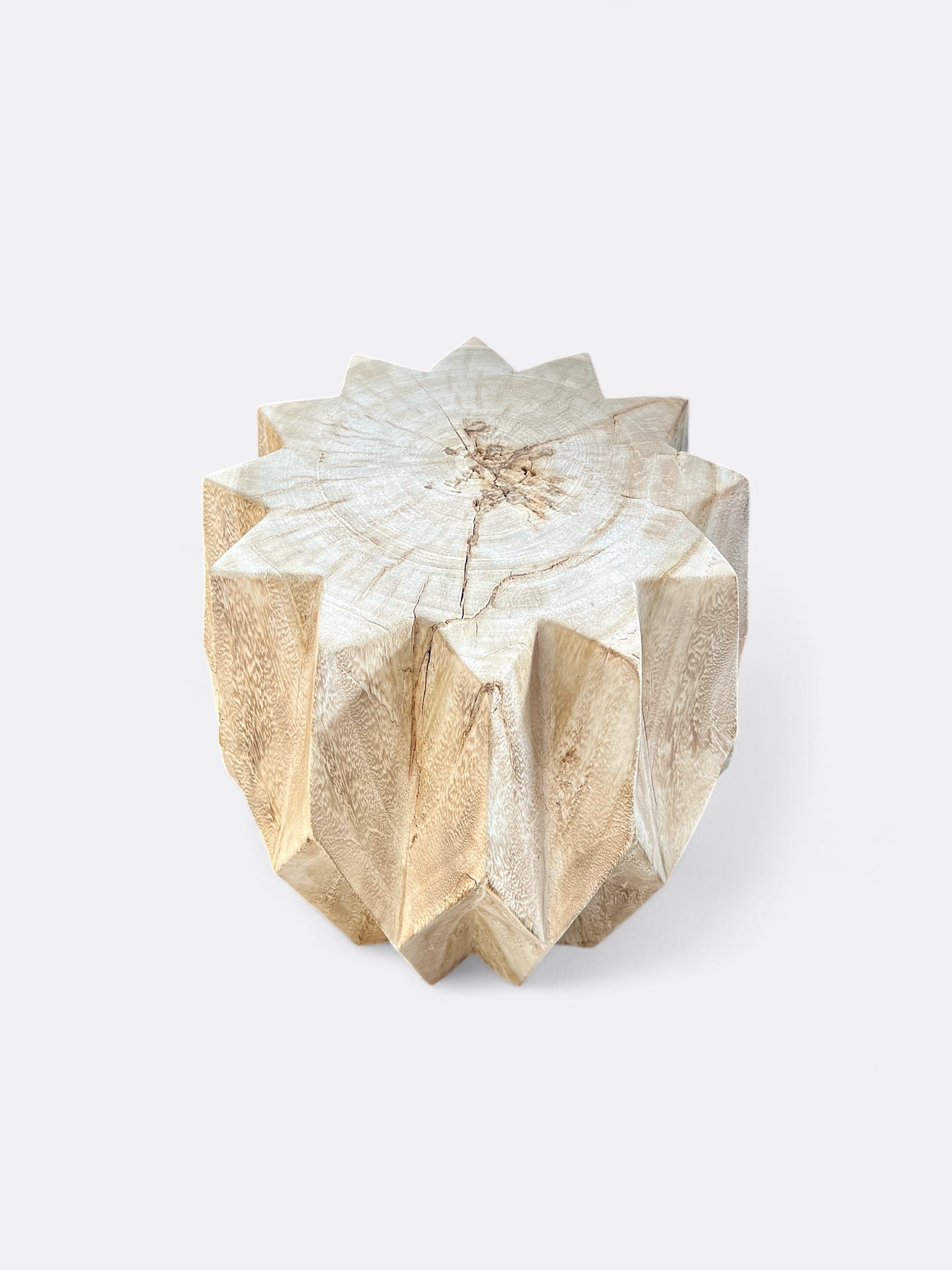 Tabouret en bois de Suar - Imaya