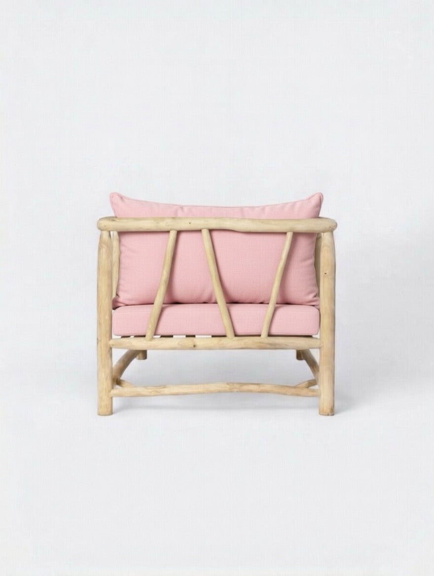 Fauteuil en Teck - Jernih Rose