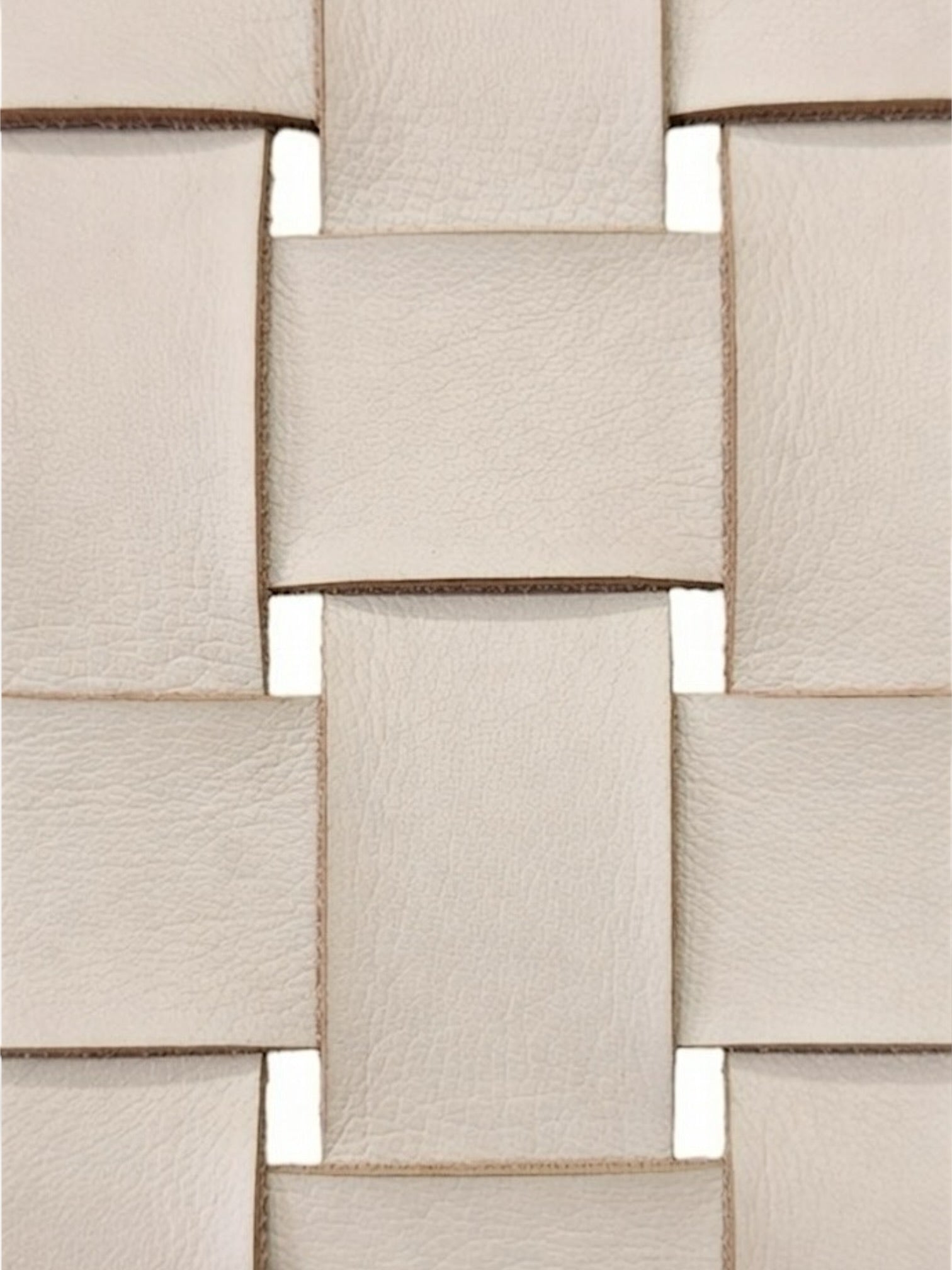 Bain de soleil en bois de teck et cuir - Kayle