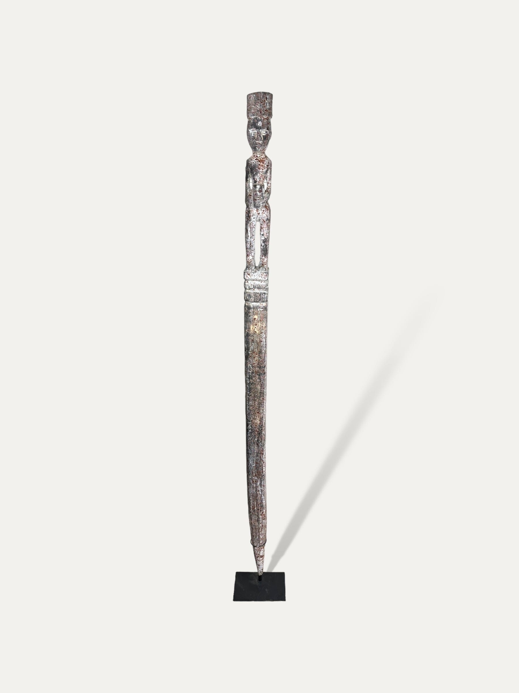 kepala datar - totem en bois exotique COKOHA