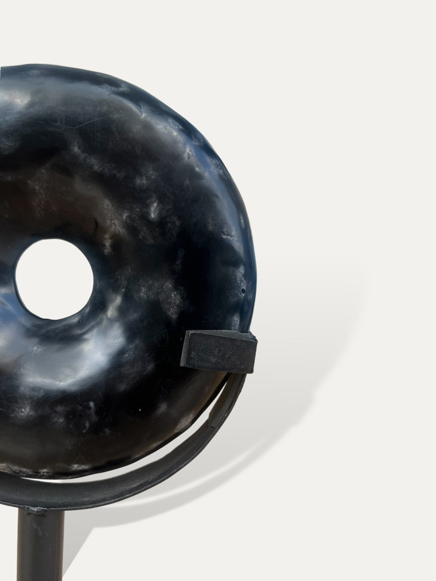 Grande sculpture en corail Bali - Coraya noir XL Cokoha