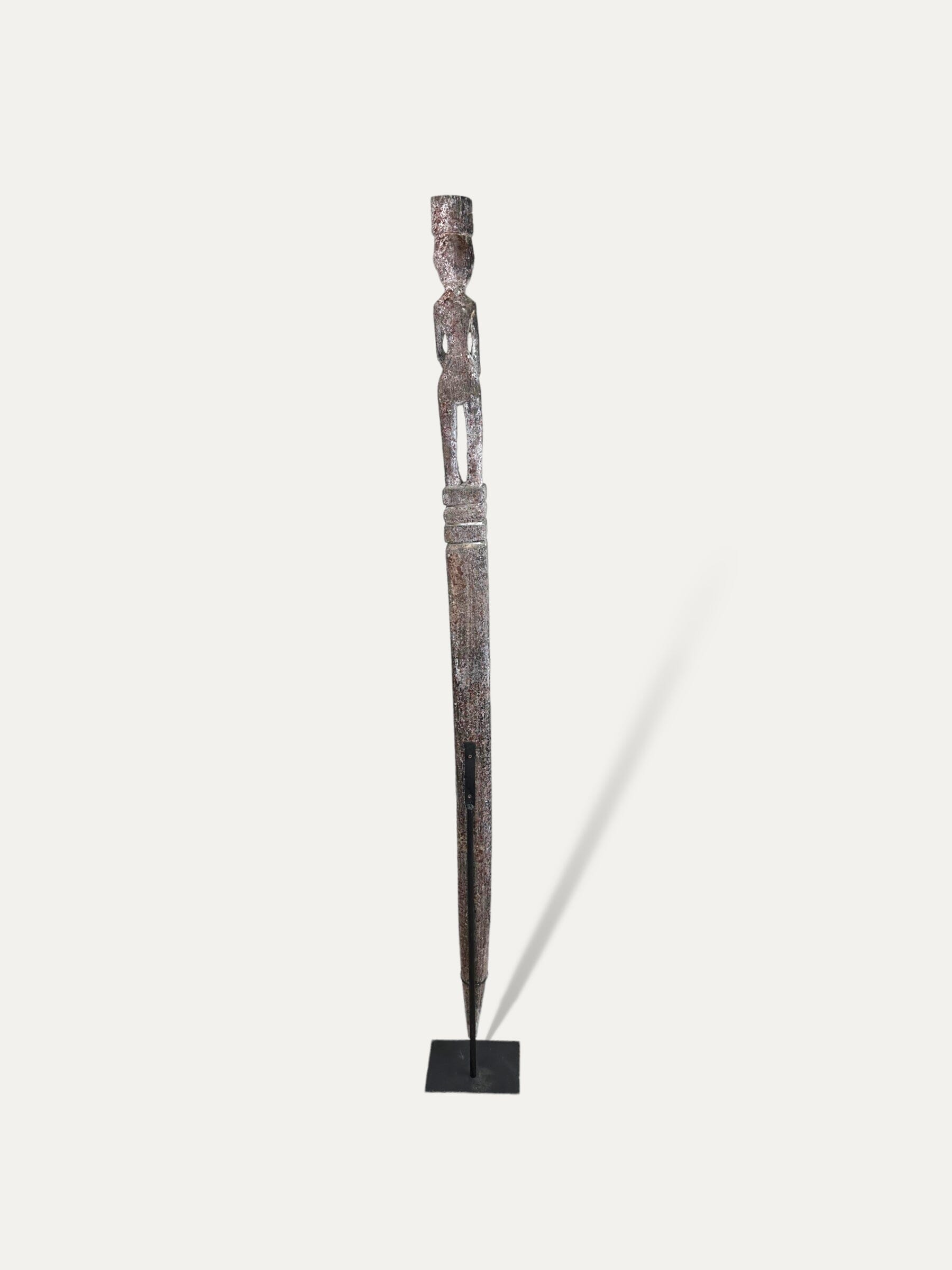 kepala datar - totem en bois exotique COKOHA