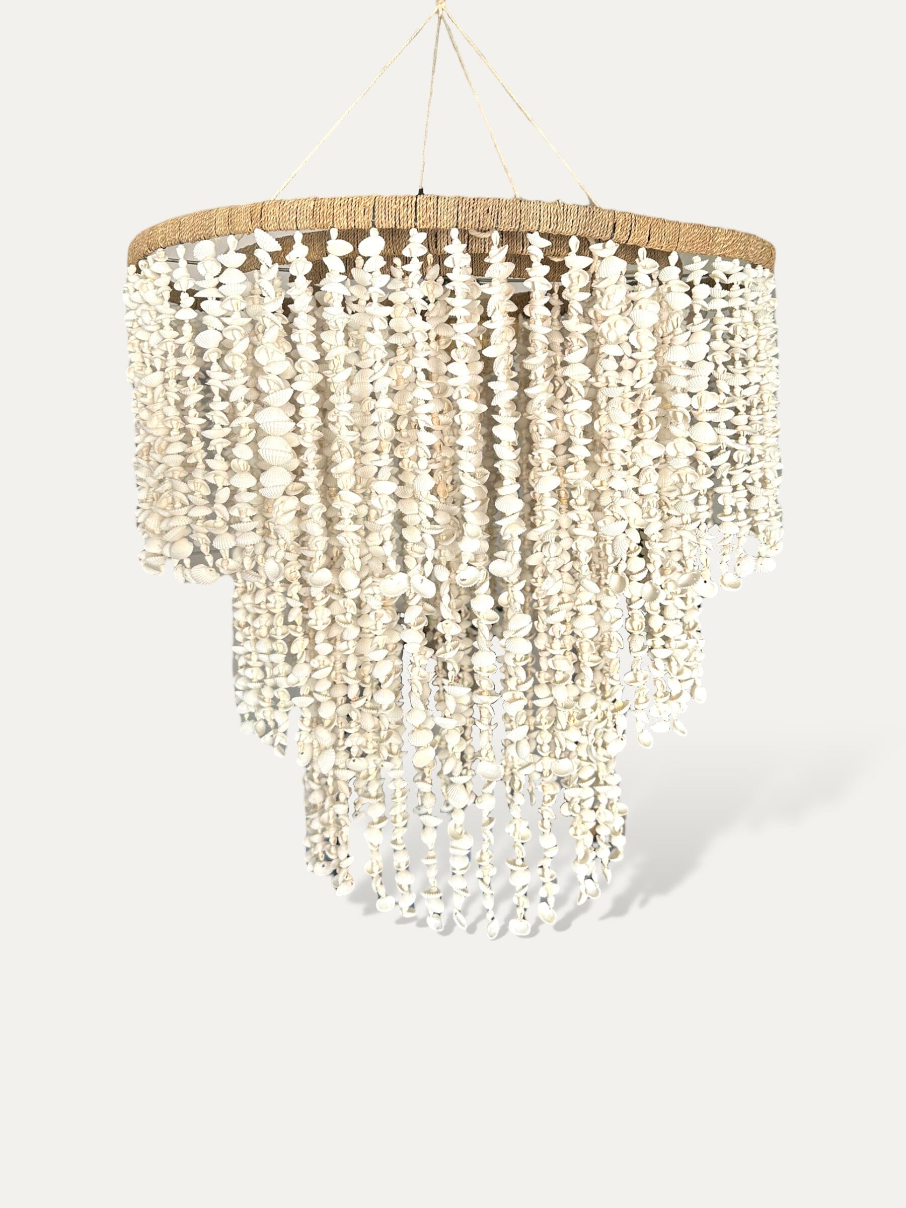 lustre en coquillage Bali - Le lustre cokoha COKOHA