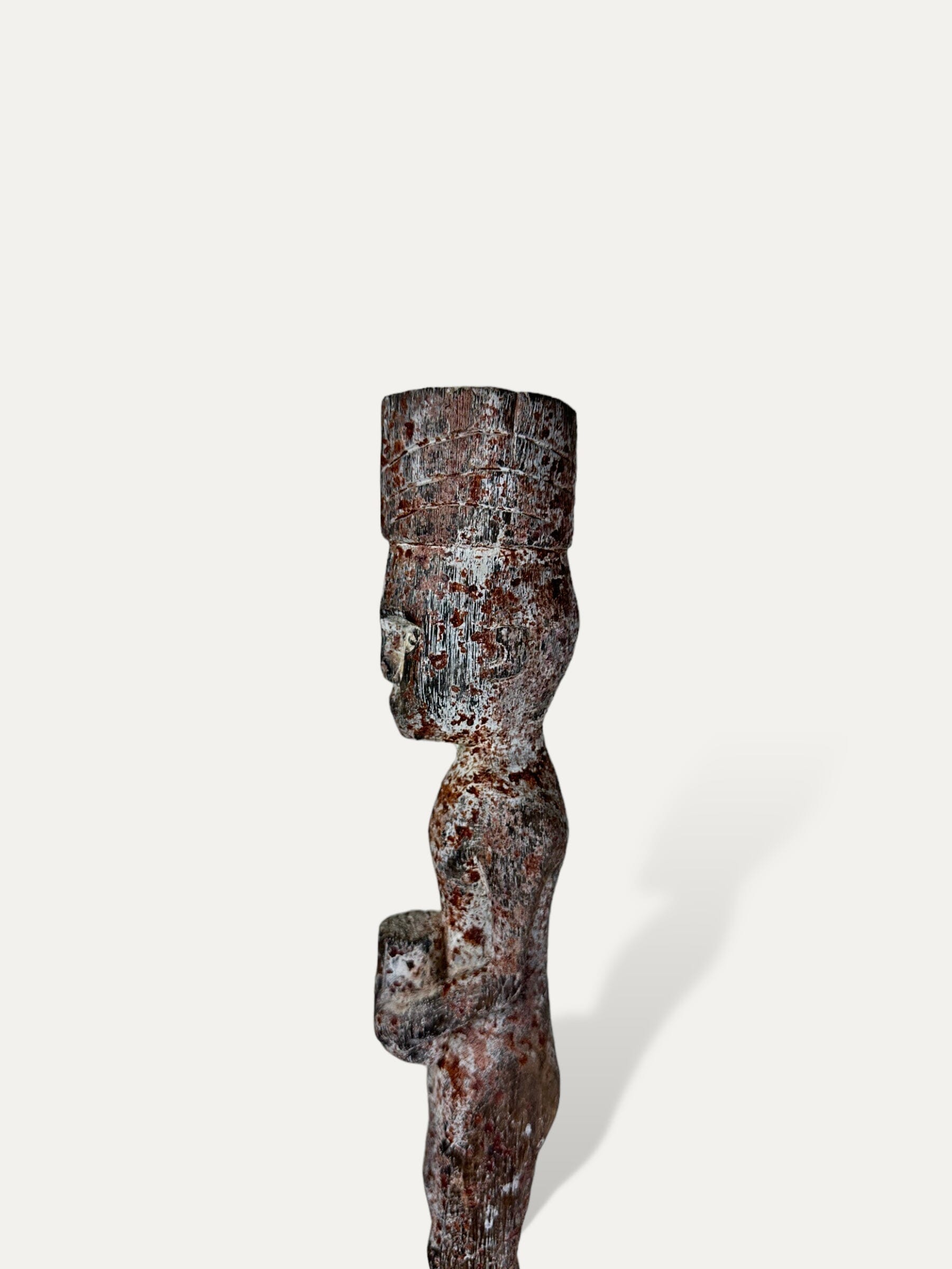kepala datar - totem en bois exotique COKOHA