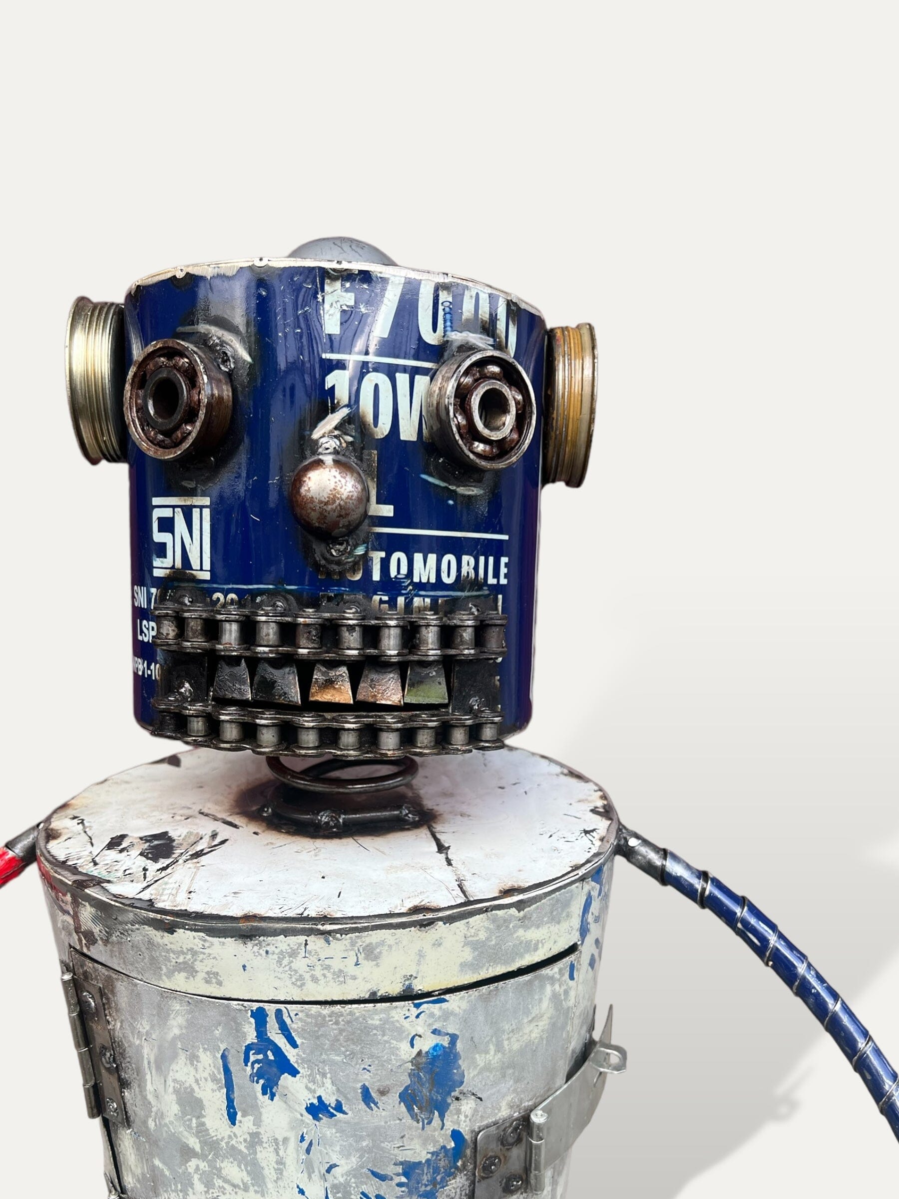 Robot artisanal décoratif - Iron COKOHA