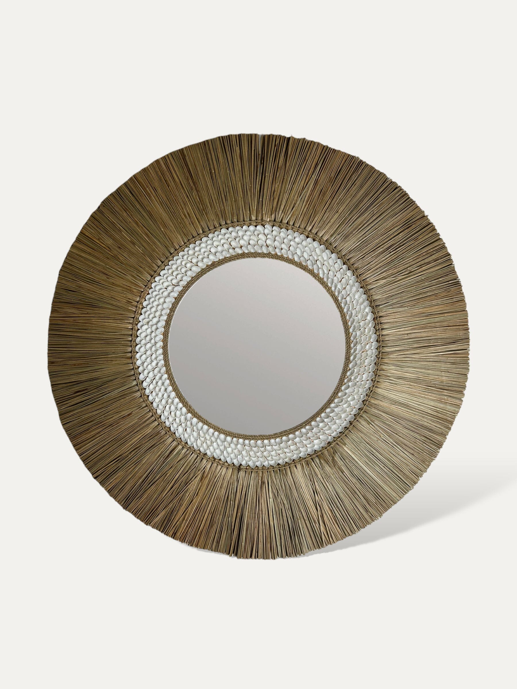 Miroir rond en coquillage - Minuty COKOHA