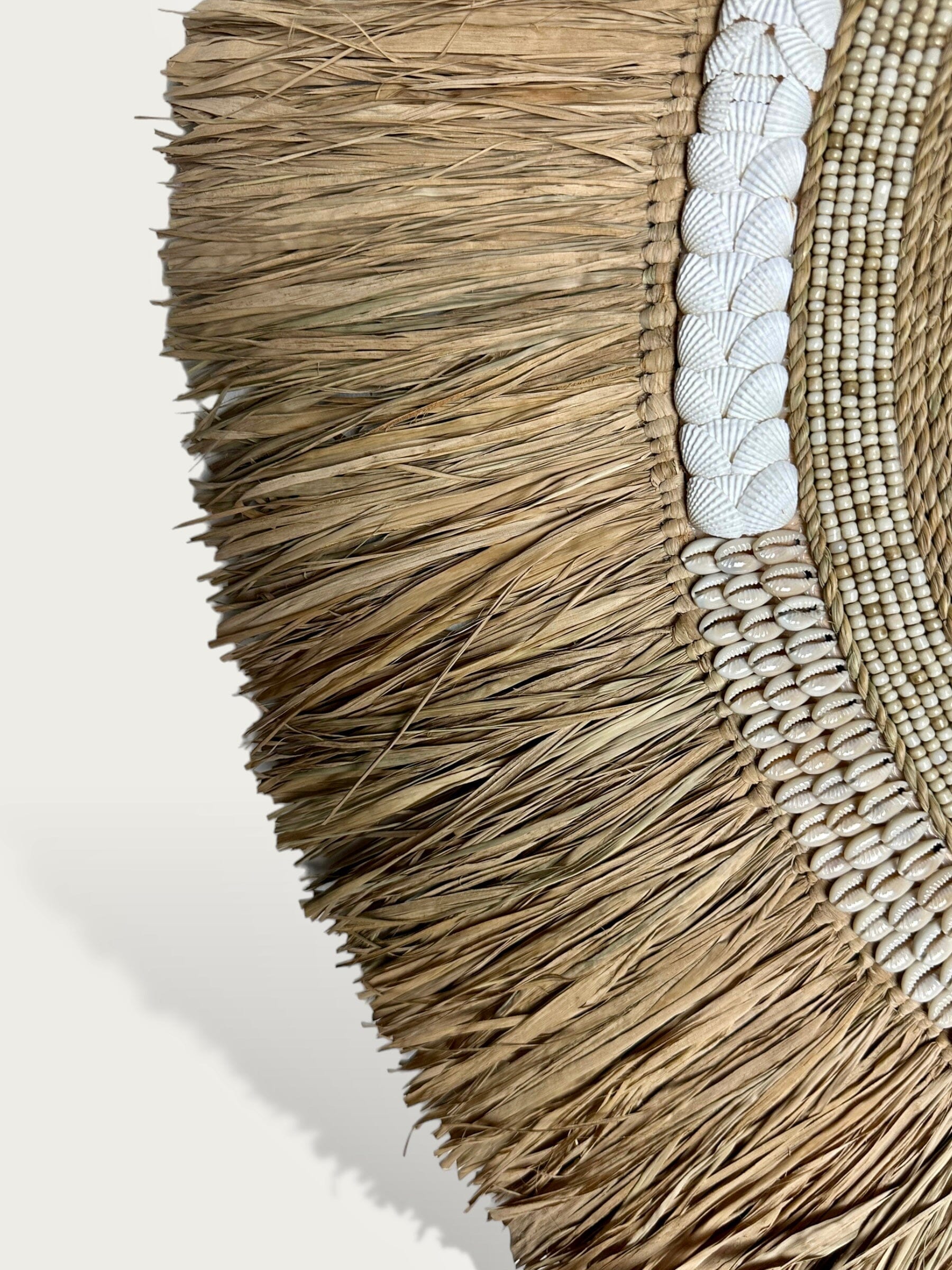 miroir rond en coquillage - Natural COKOHA