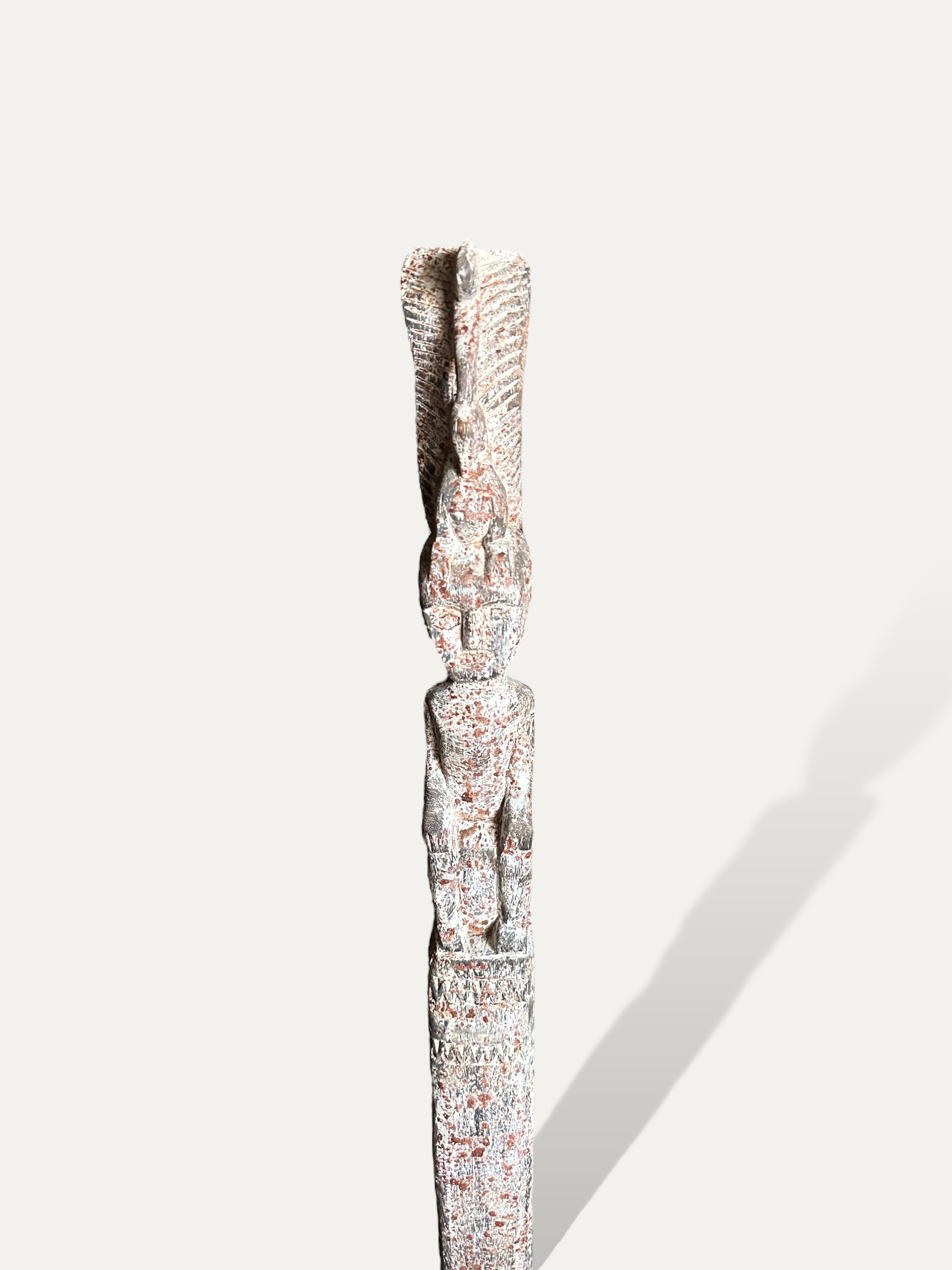 Kepala besar - totem en bois exotique COKOHA