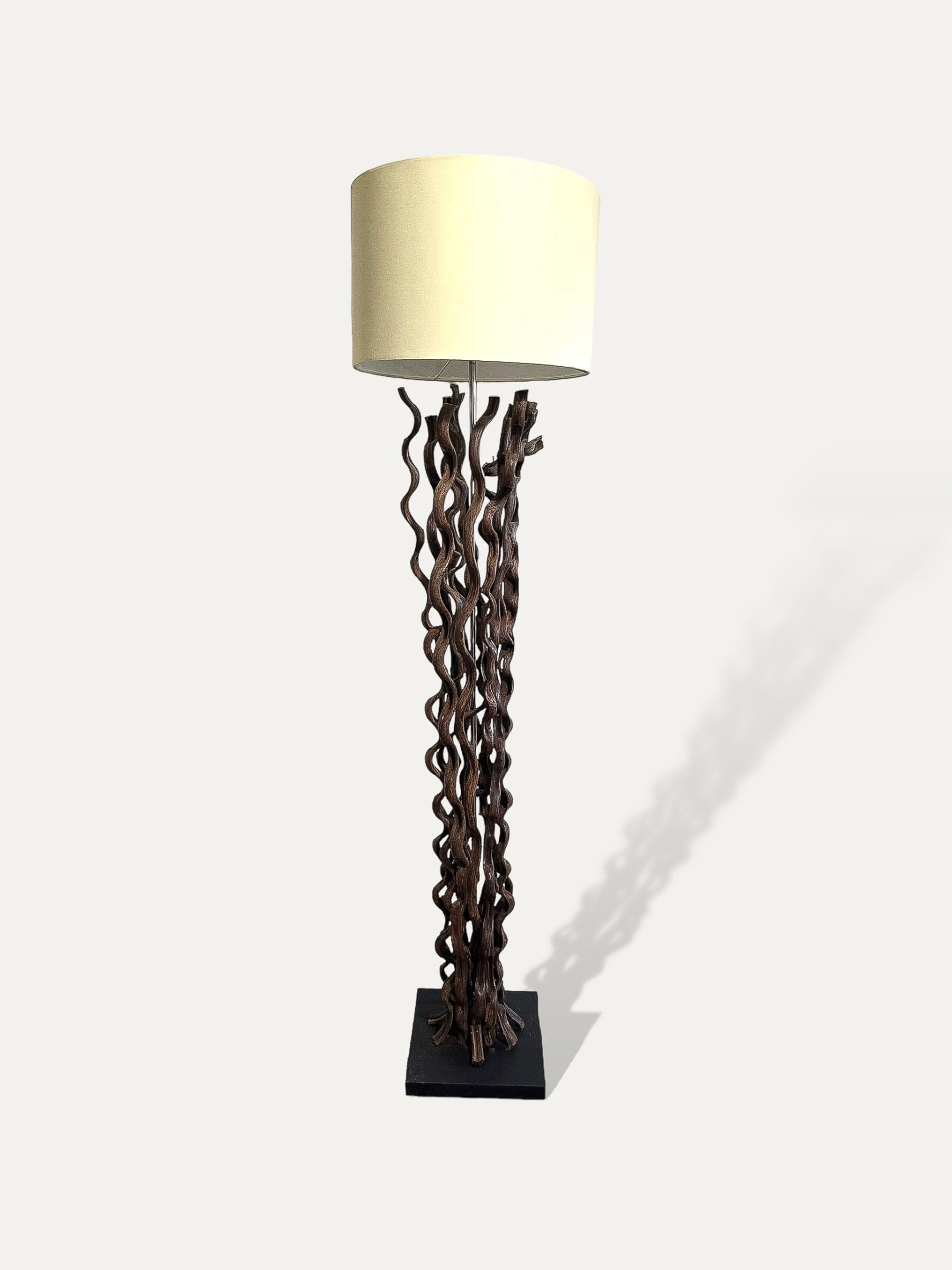 Lampe en bois exotique - Ombak COKOHA