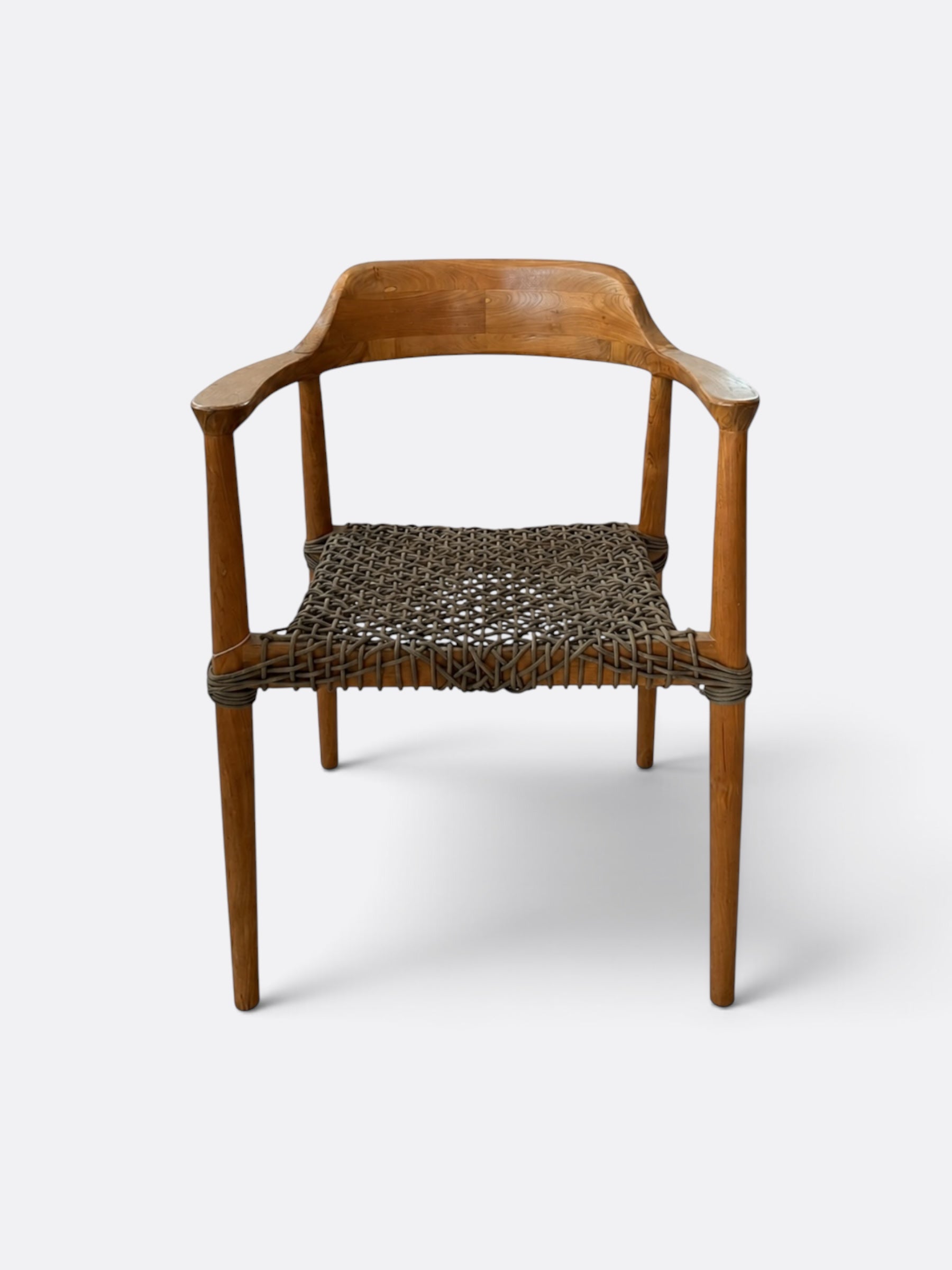 Chaise en teck et macramé - Aroha