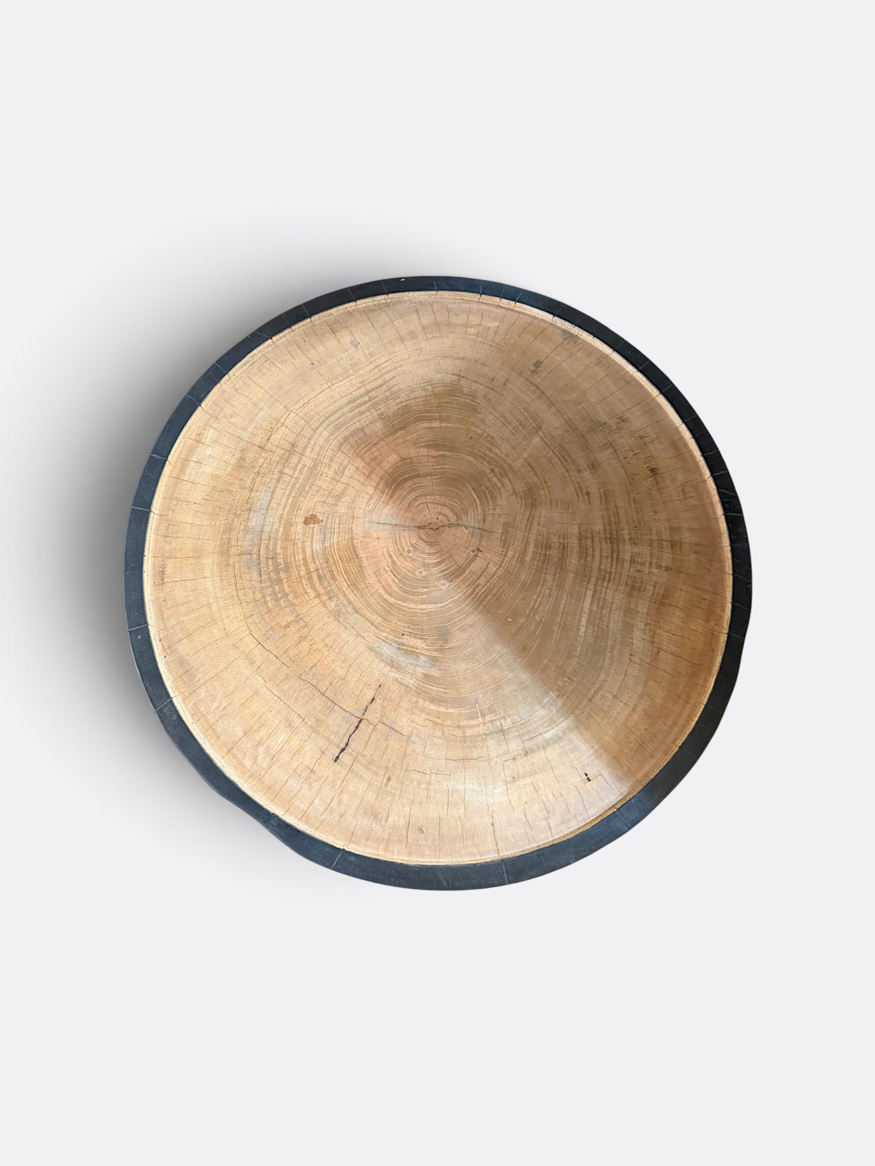 Table basse noire en bois de Suar - Gaya noire