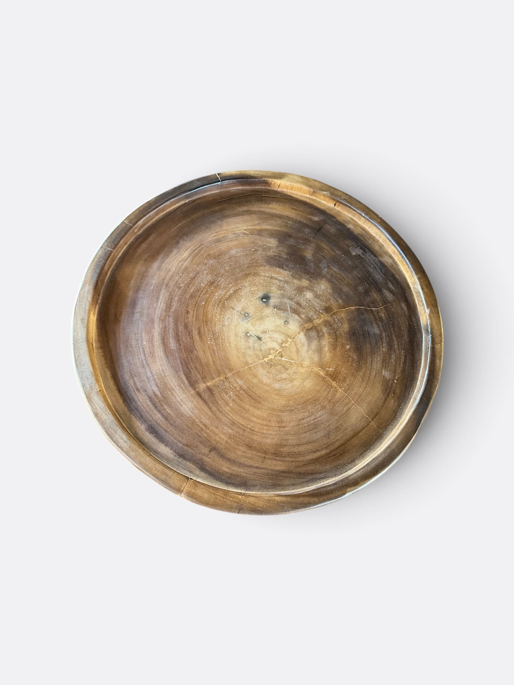 Table basse bicolore en Teck massif - Lya