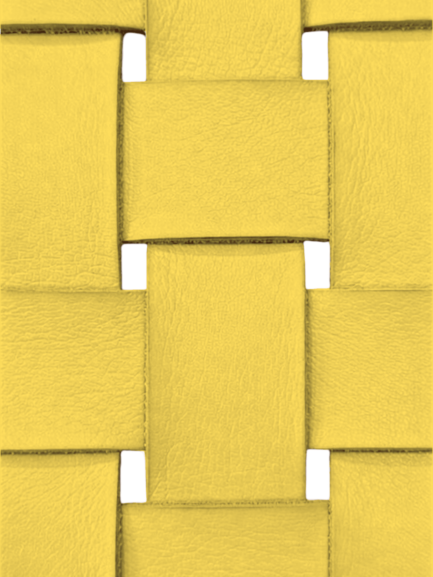 Chaise basse Sina jaune - vue d'ensemble dans un intérieur