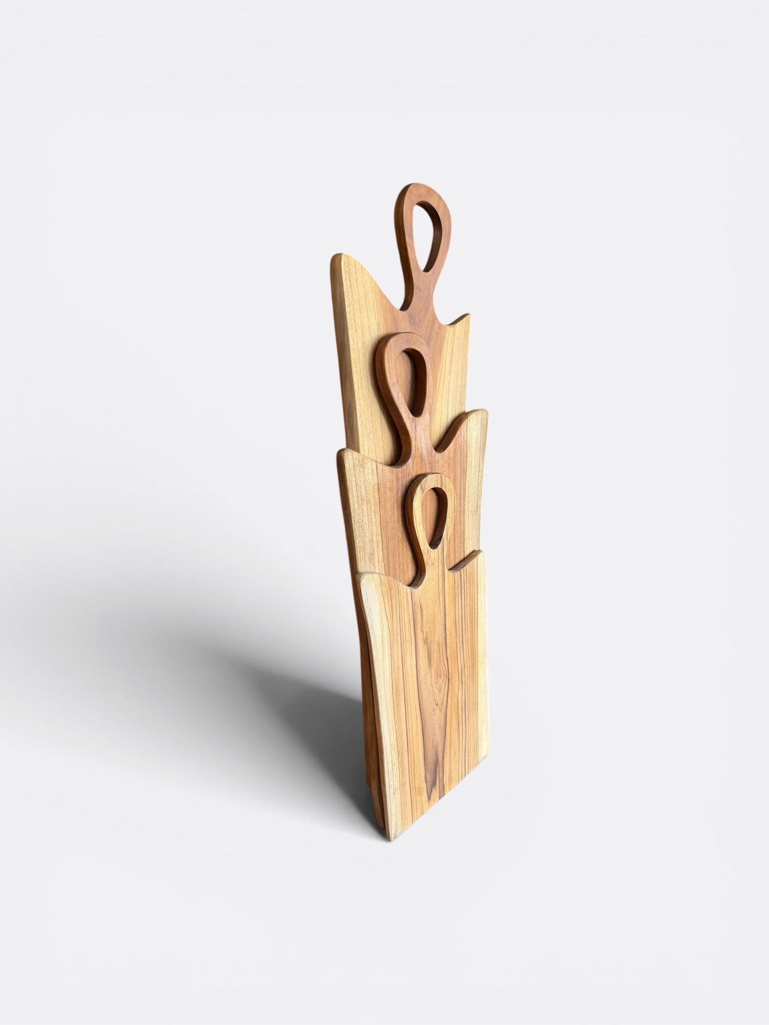 Grande planche en bois de teck