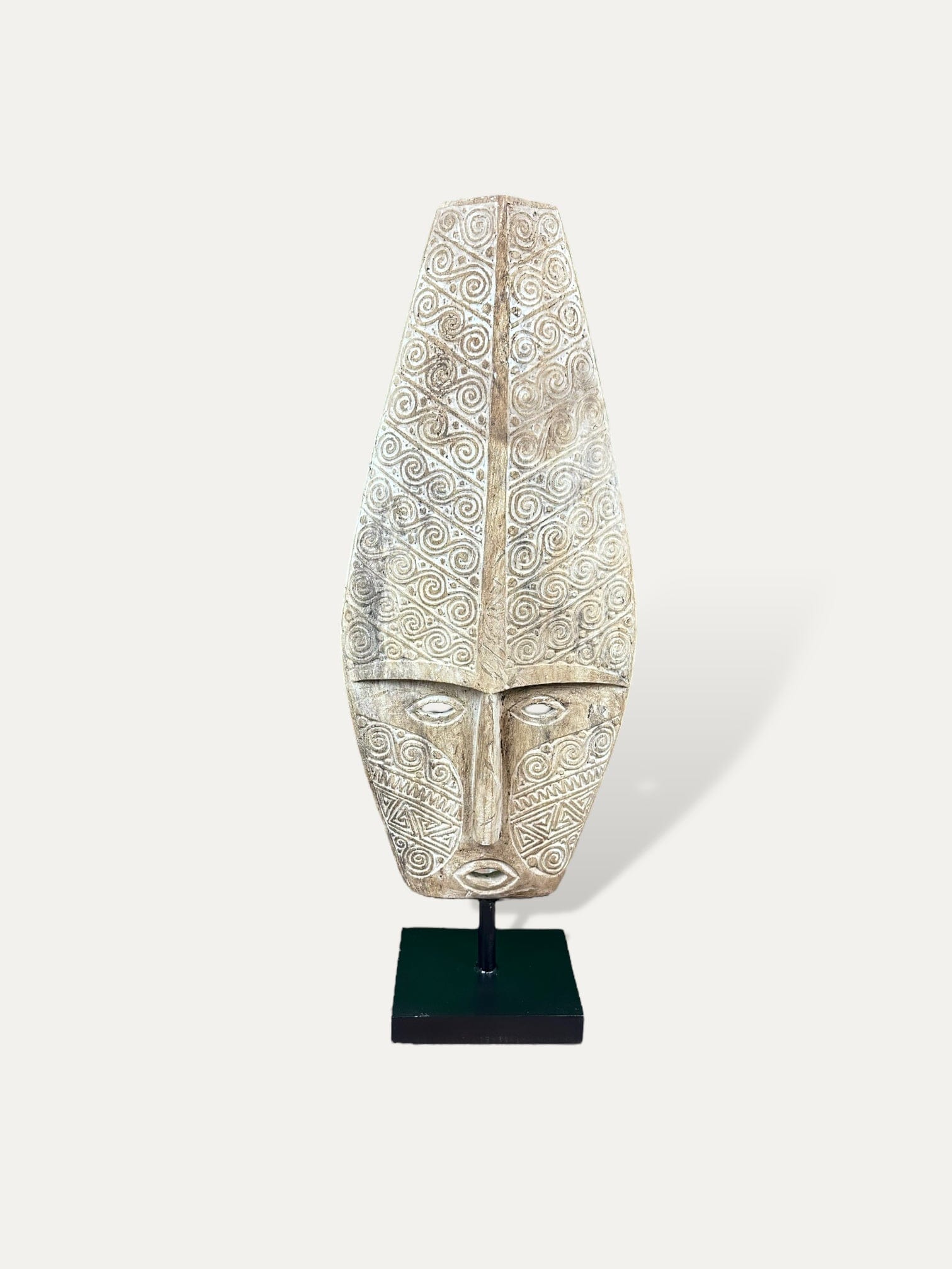 Grande Sculpture en bois exotique Bali - Surya COKOHA