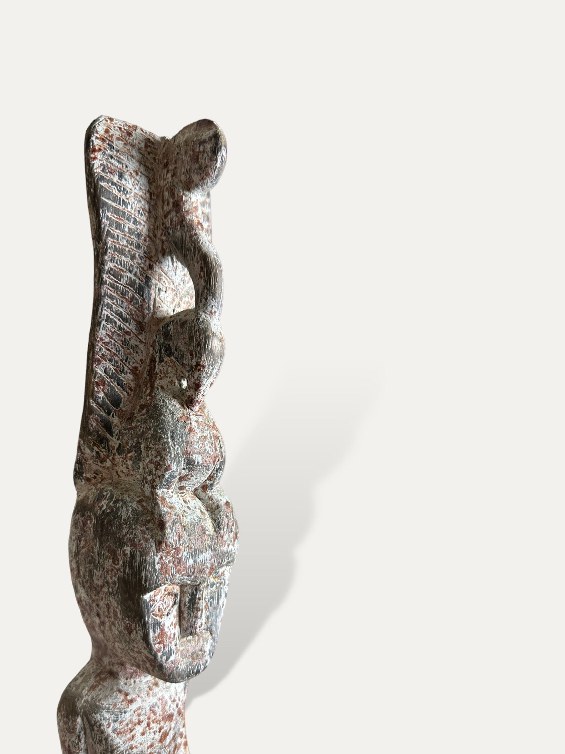 Kepala besar - totem en bois exotique COKOHA