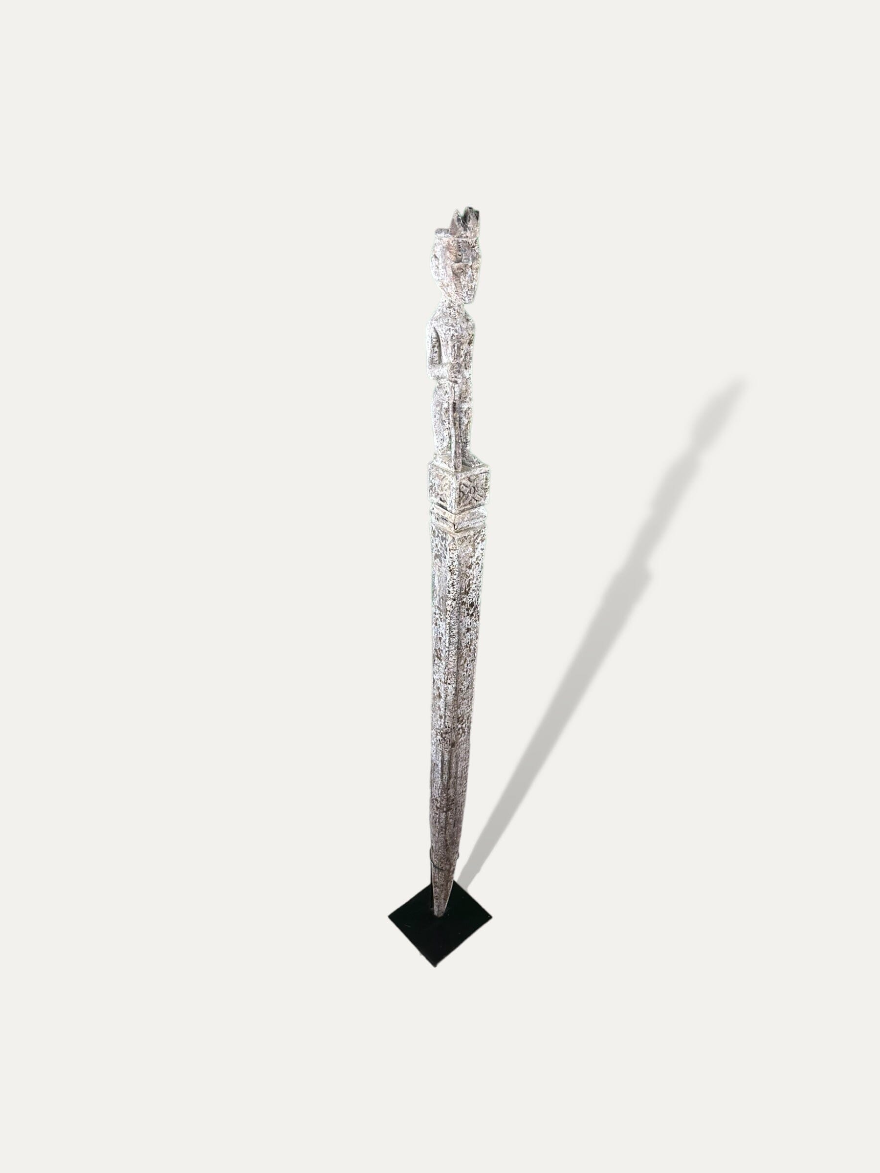 Raja tongkat - totem en bois exotique COKOHA