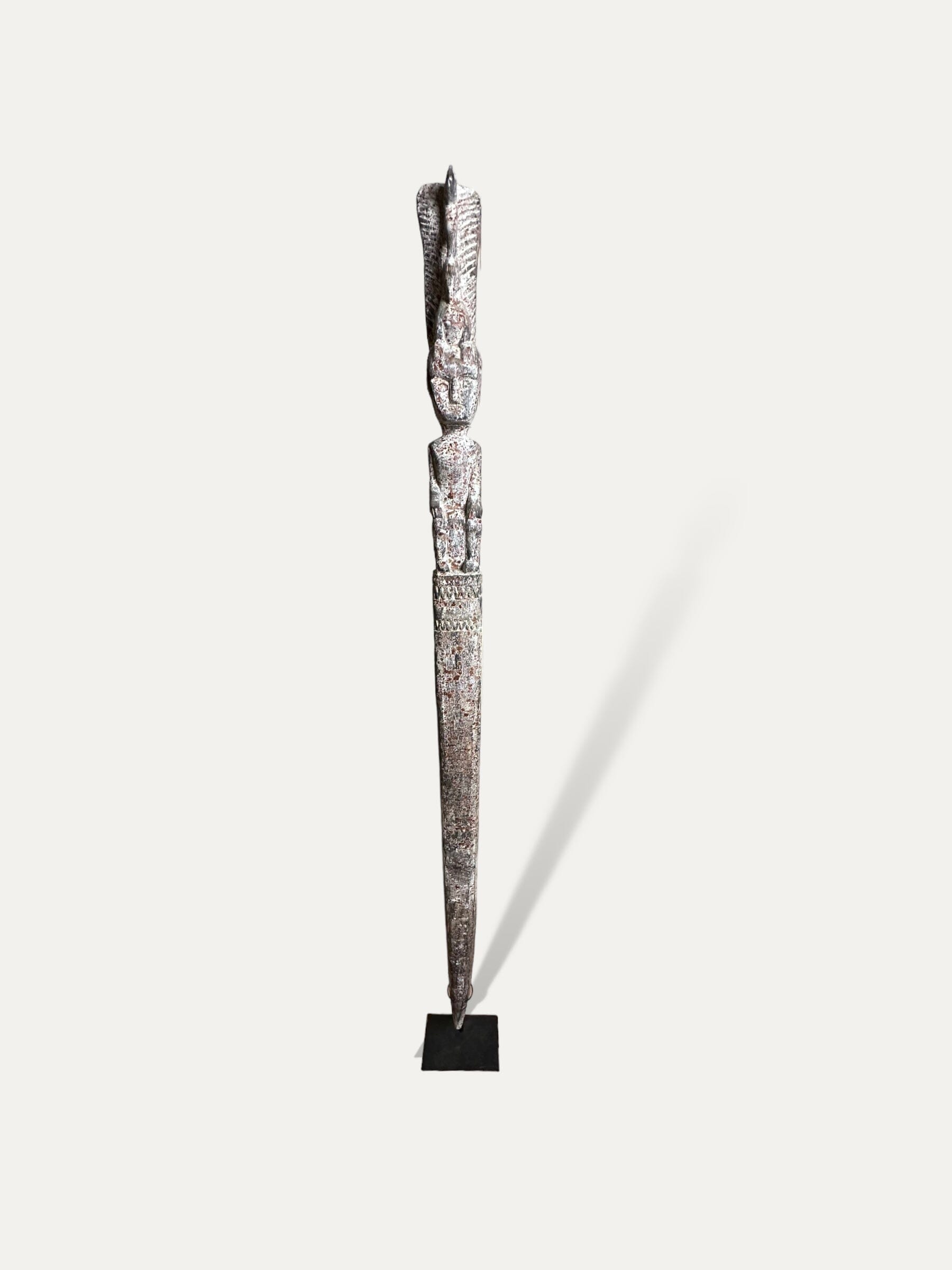 Kepala besar - totem en bois exotique COKOHA