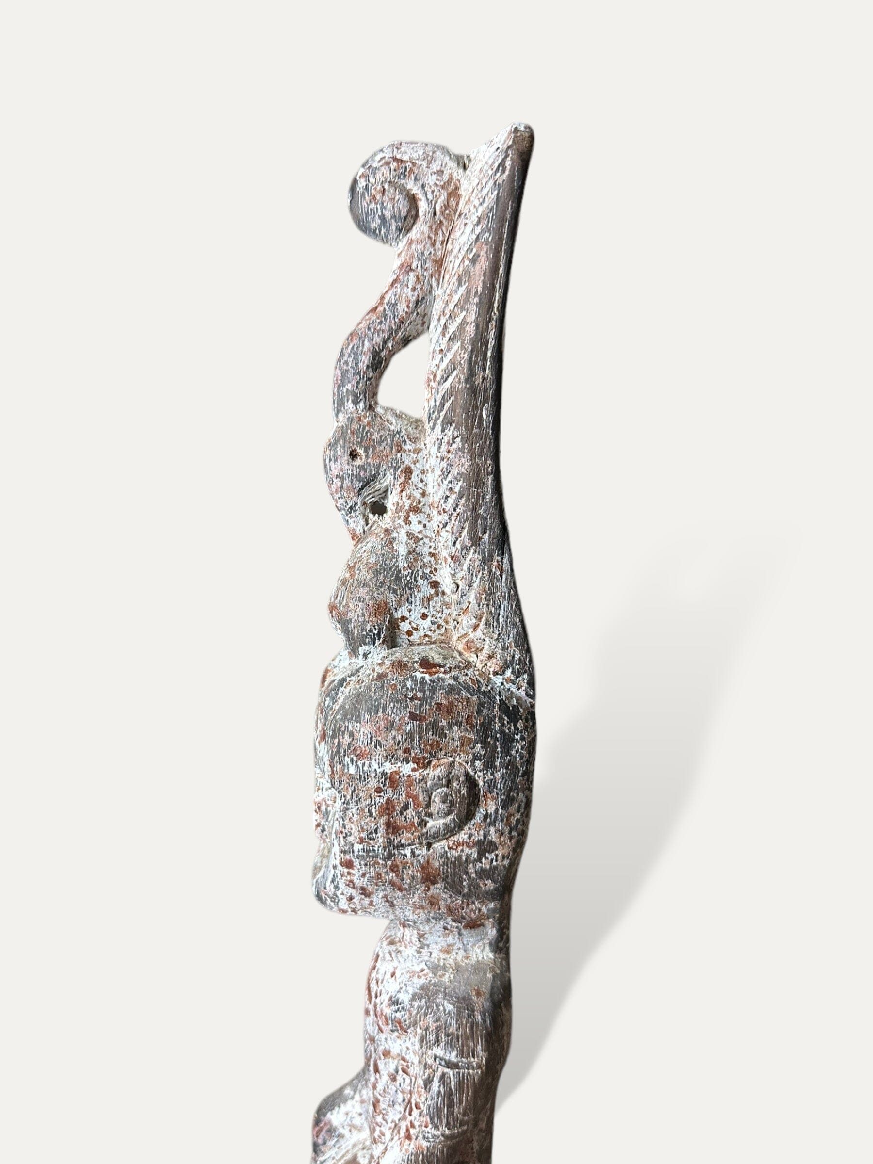 Kepala besar - totem en bois exotique COKOHA