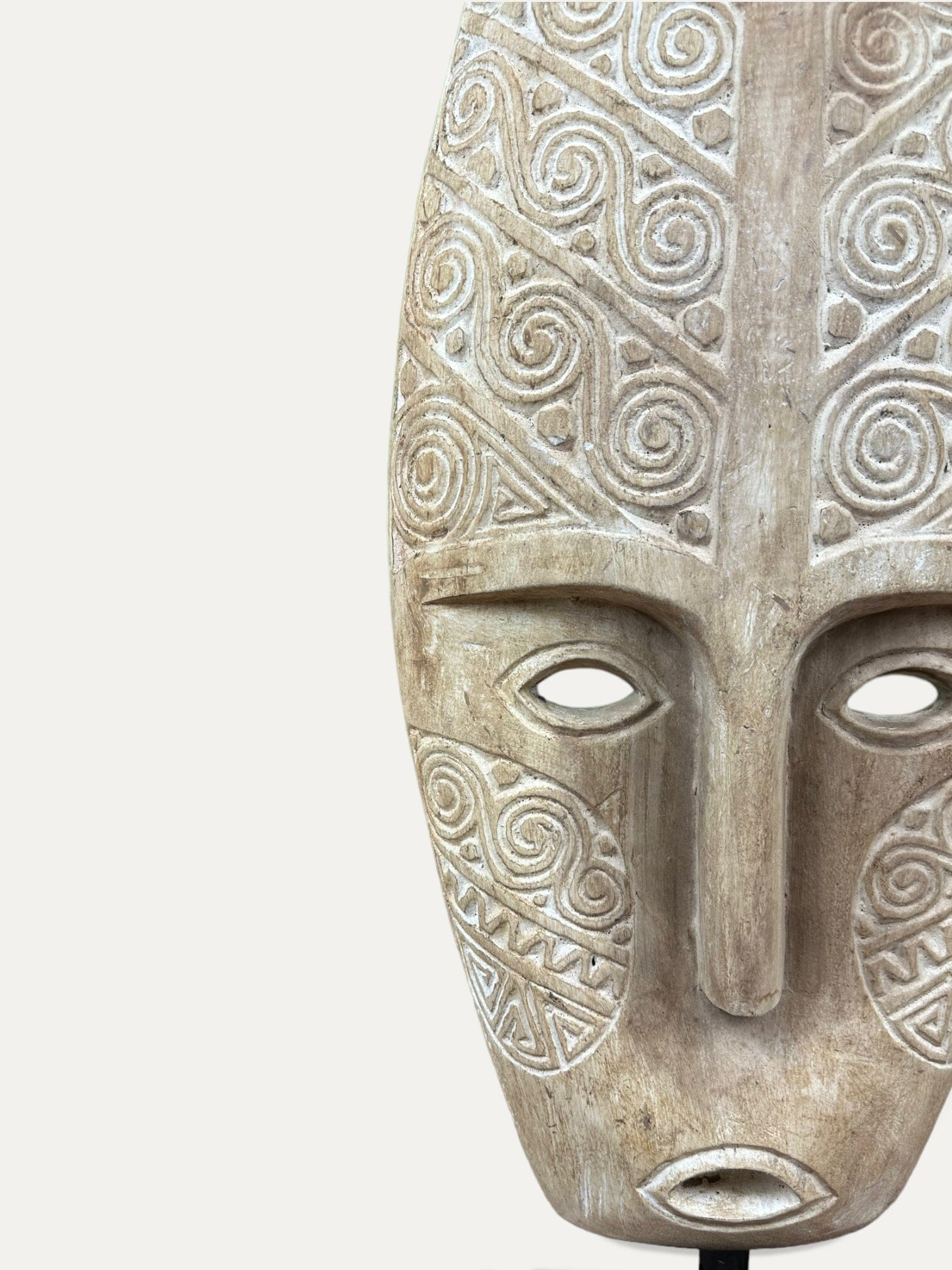 Grande Sculpture en bois exotique Bali - Brahma Cokoha