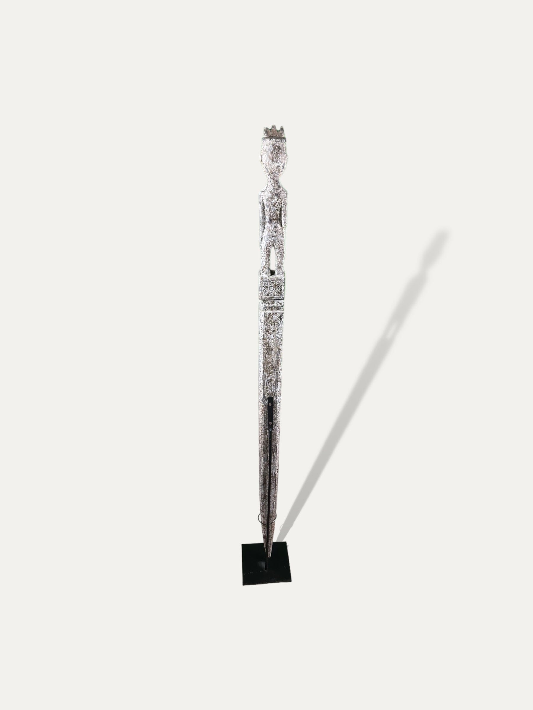 Raja tongkat - totem en bois exotique COKOHA