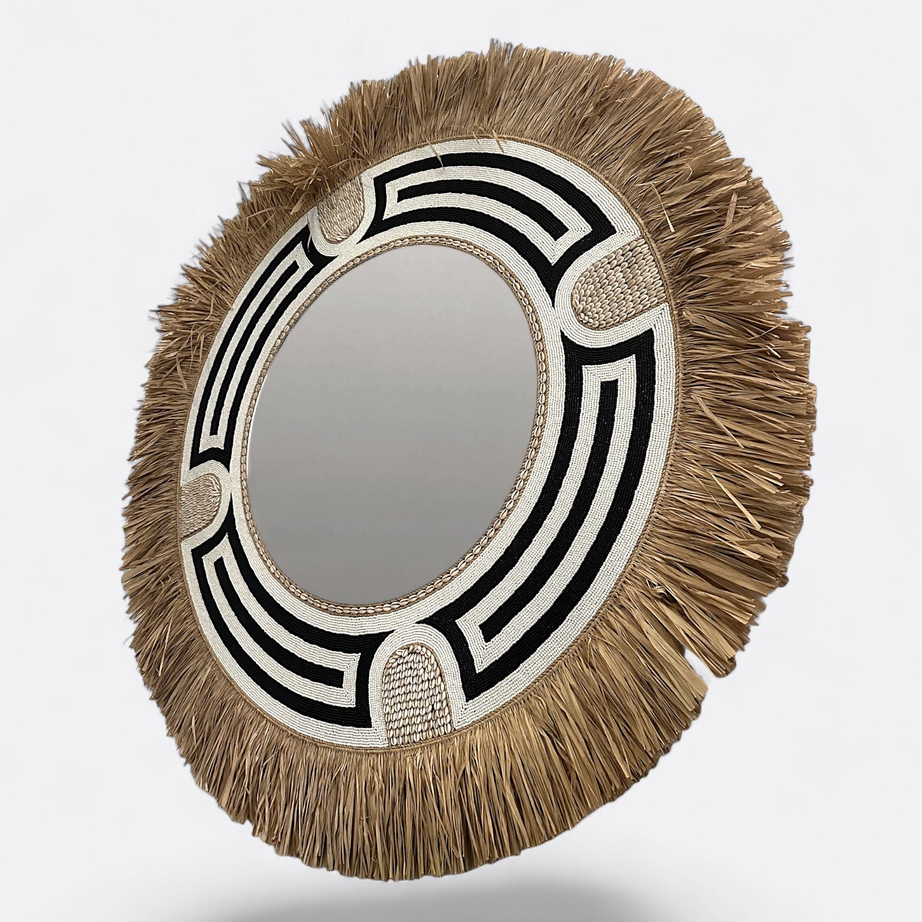 collection de miroir ethnique de bali, produits artisanaux