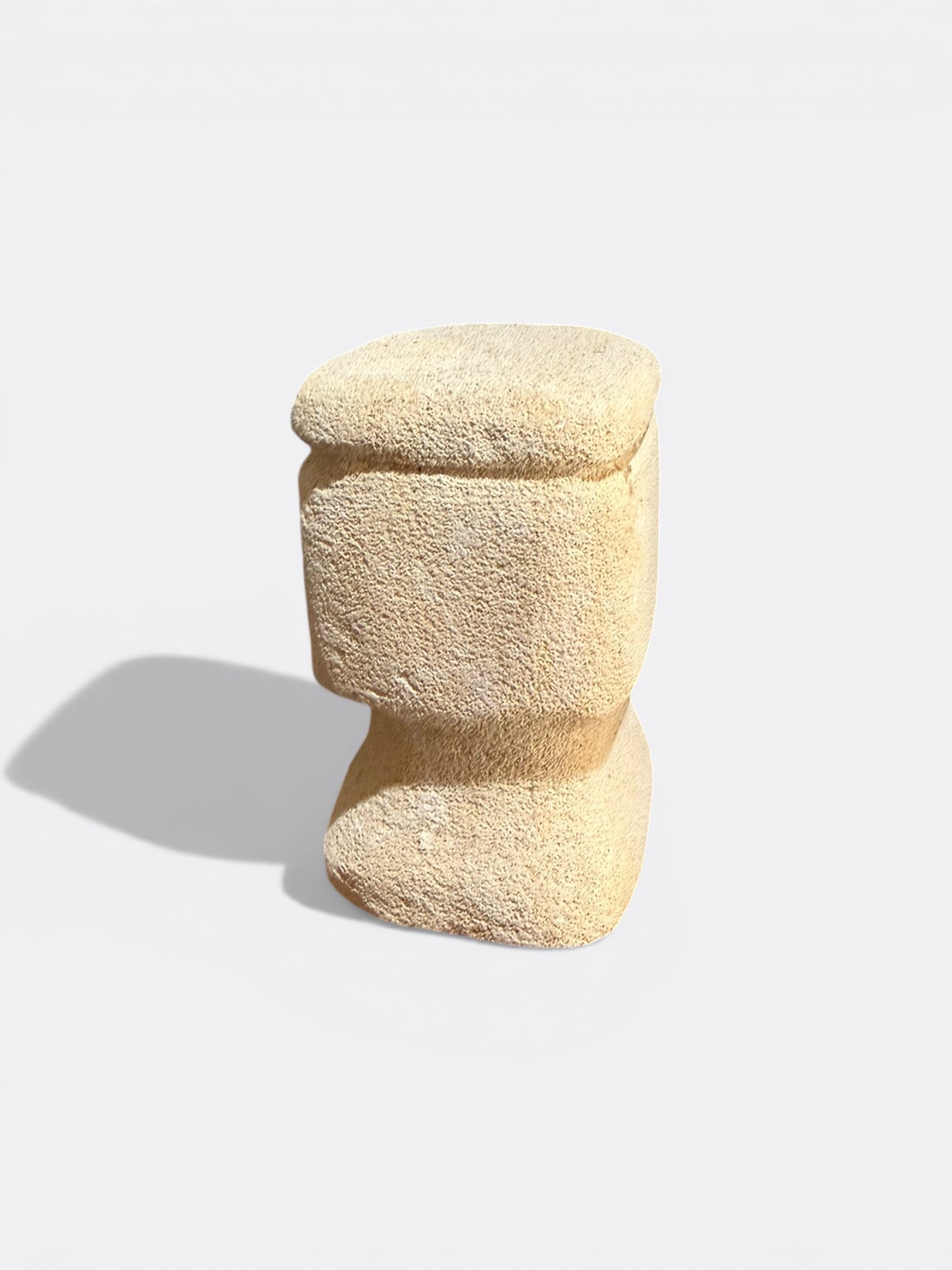 Détail de la texture de la pierre sur la statue Nata