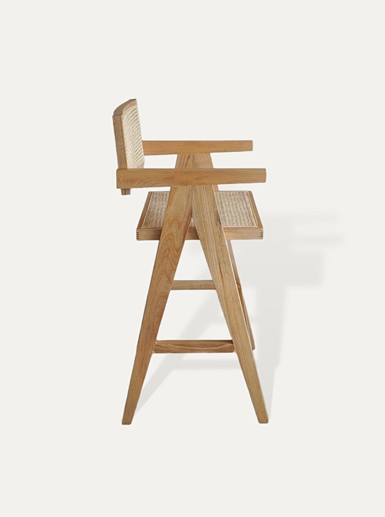 Tabouret haut en teck - Sunset COKOHA