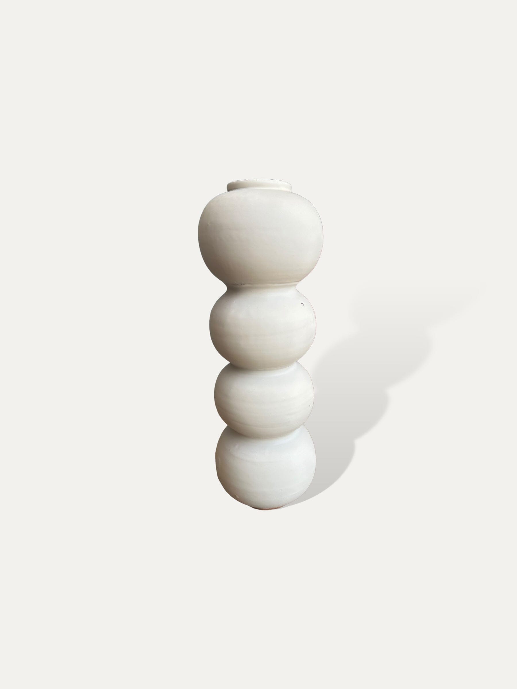 Vase blanc céramique - Malaya vase Cokoha