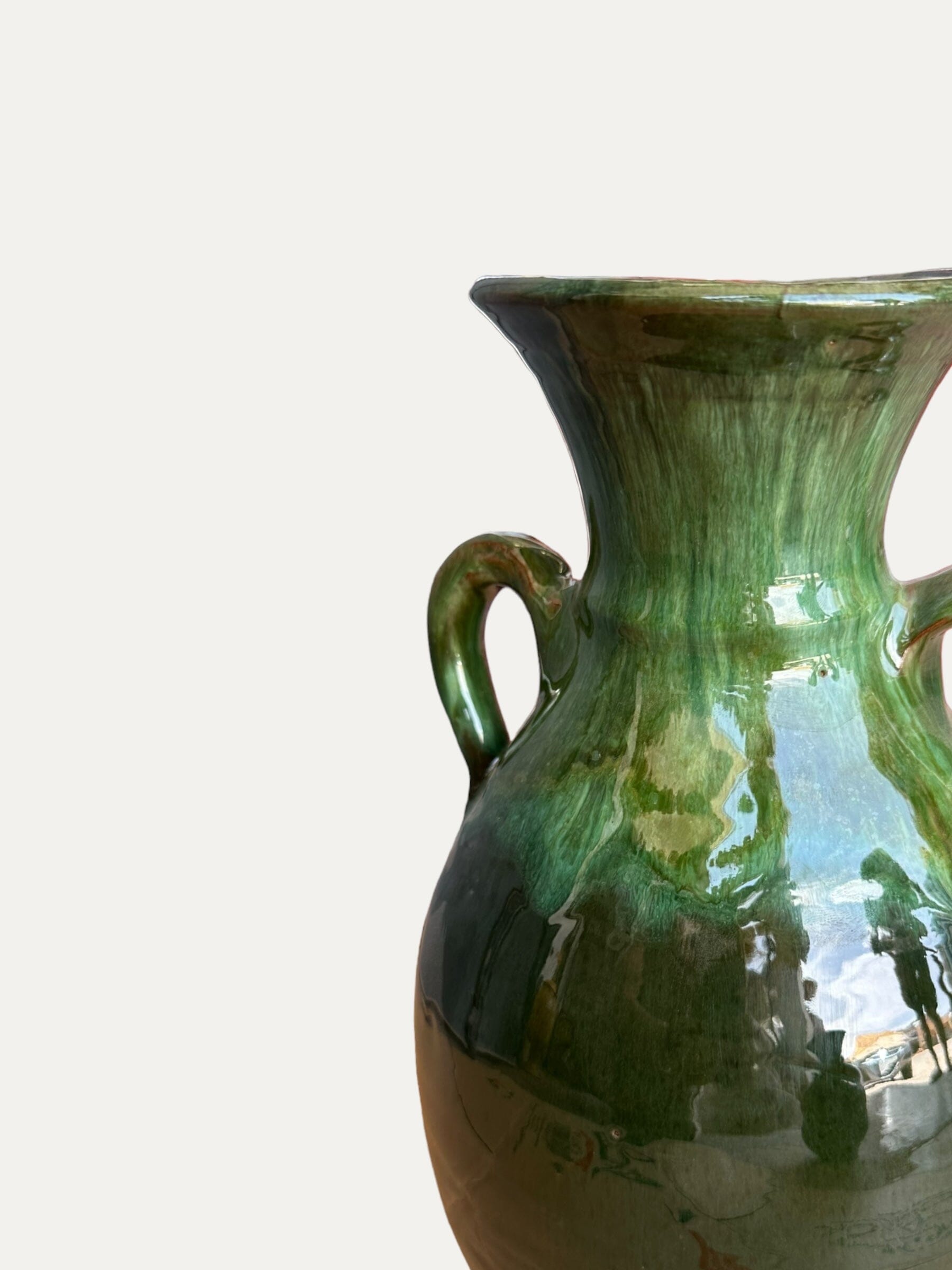 Vase vert céramique - Mamounia vase Cokoha