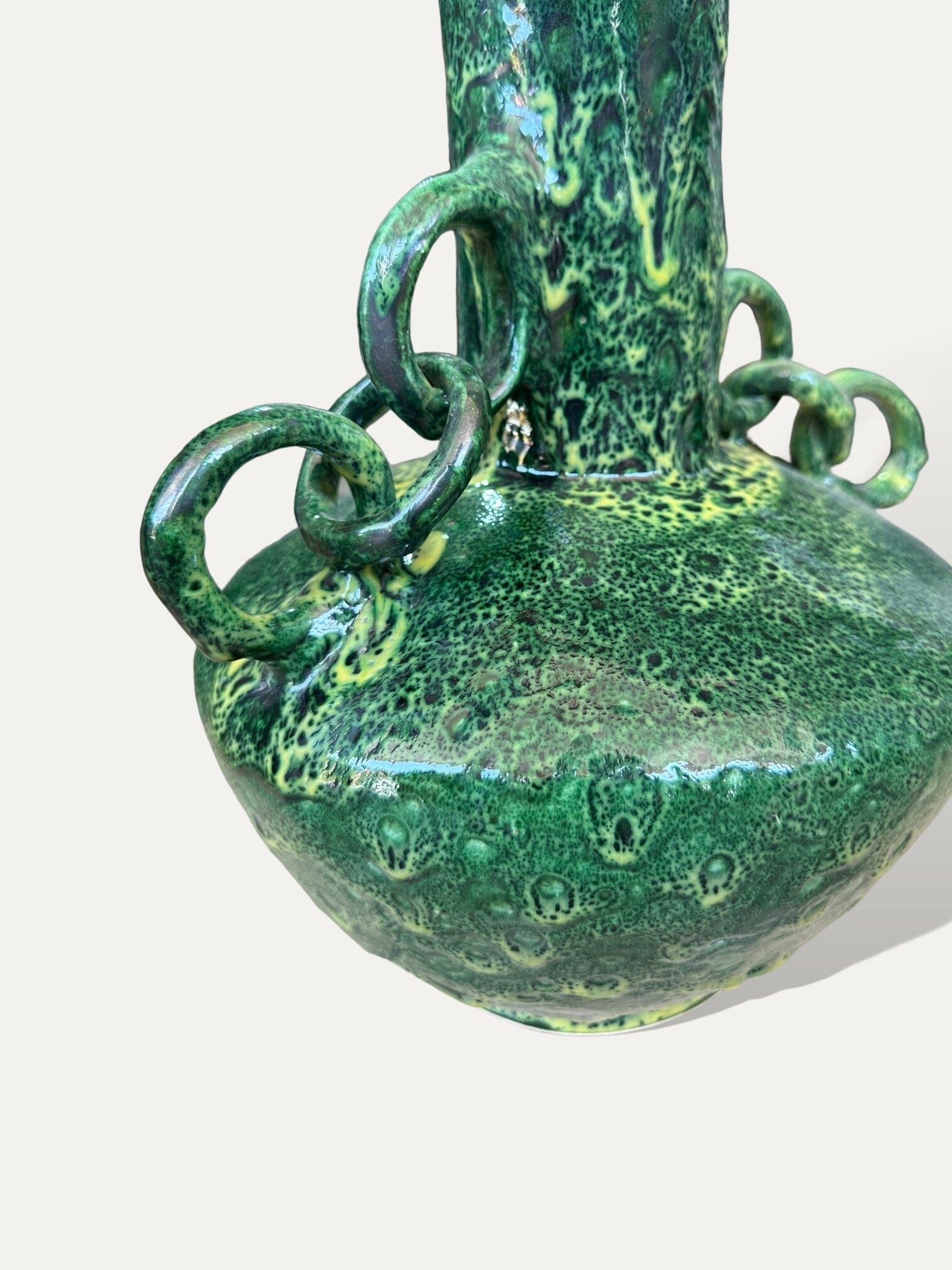 Vase vert céramique - Medusa vase Cokoha