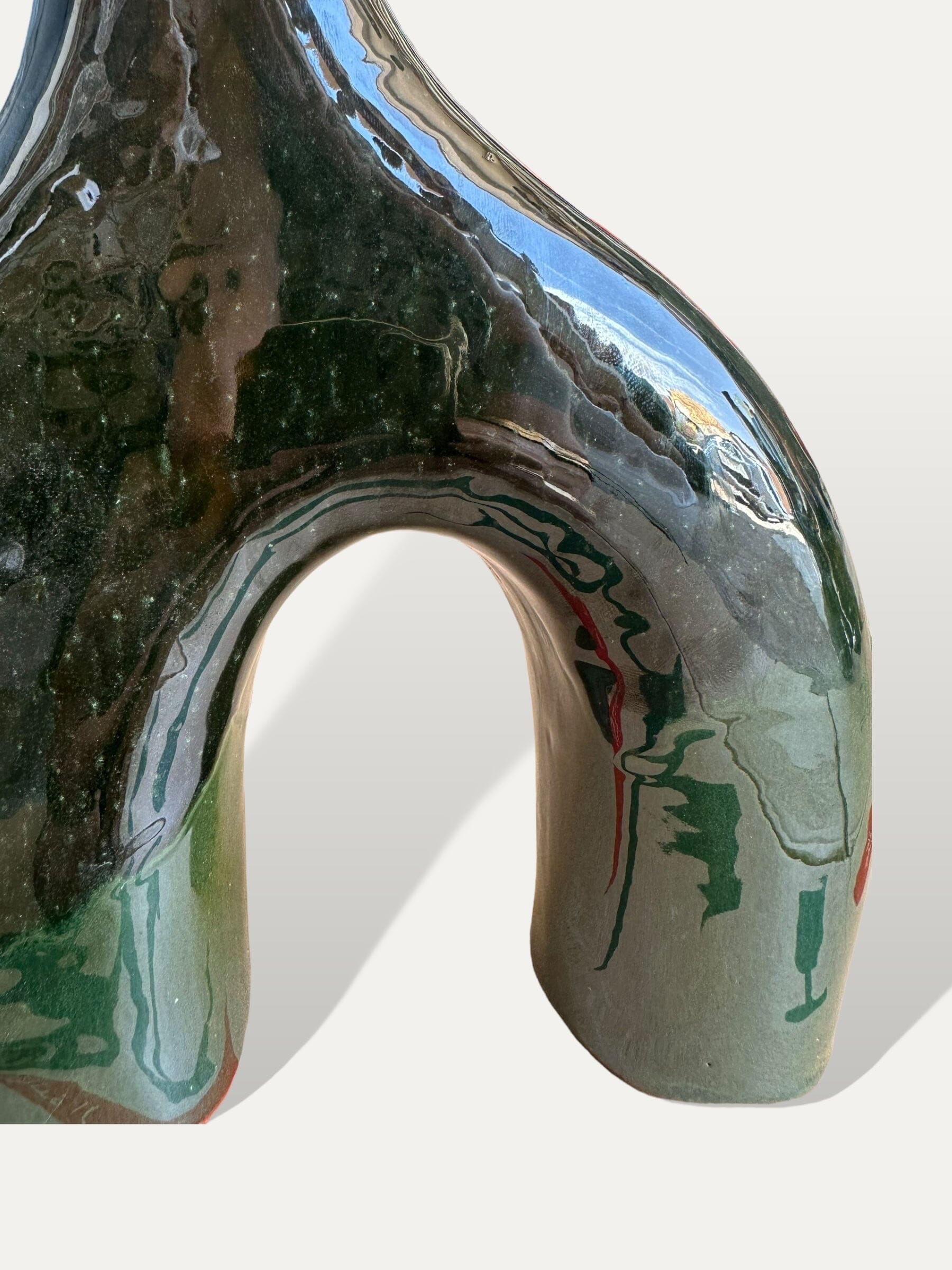 Vase vert céramique - Menarra vase Cokoha