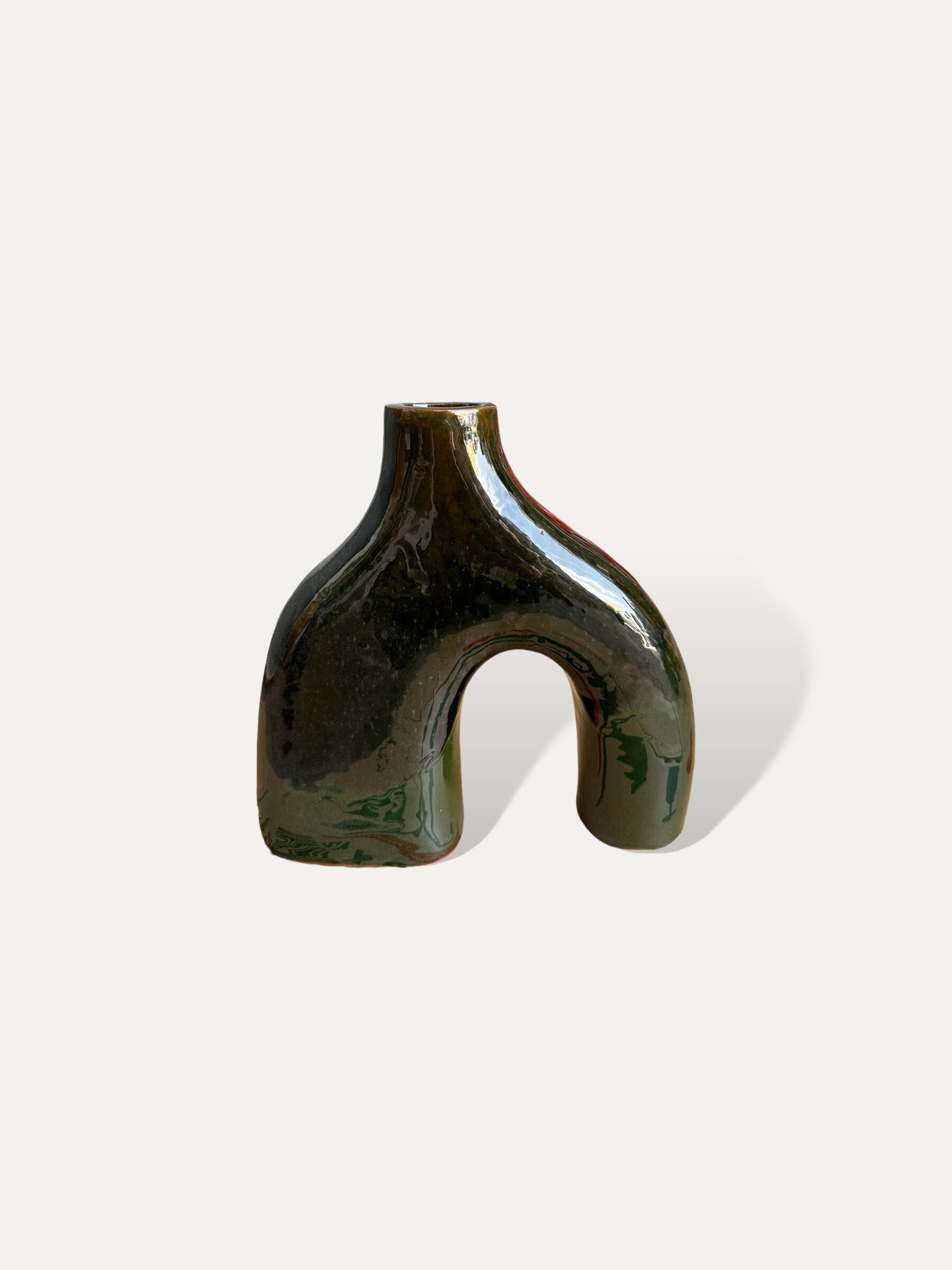 Vase vert céramique - Menarra vase Cokoha