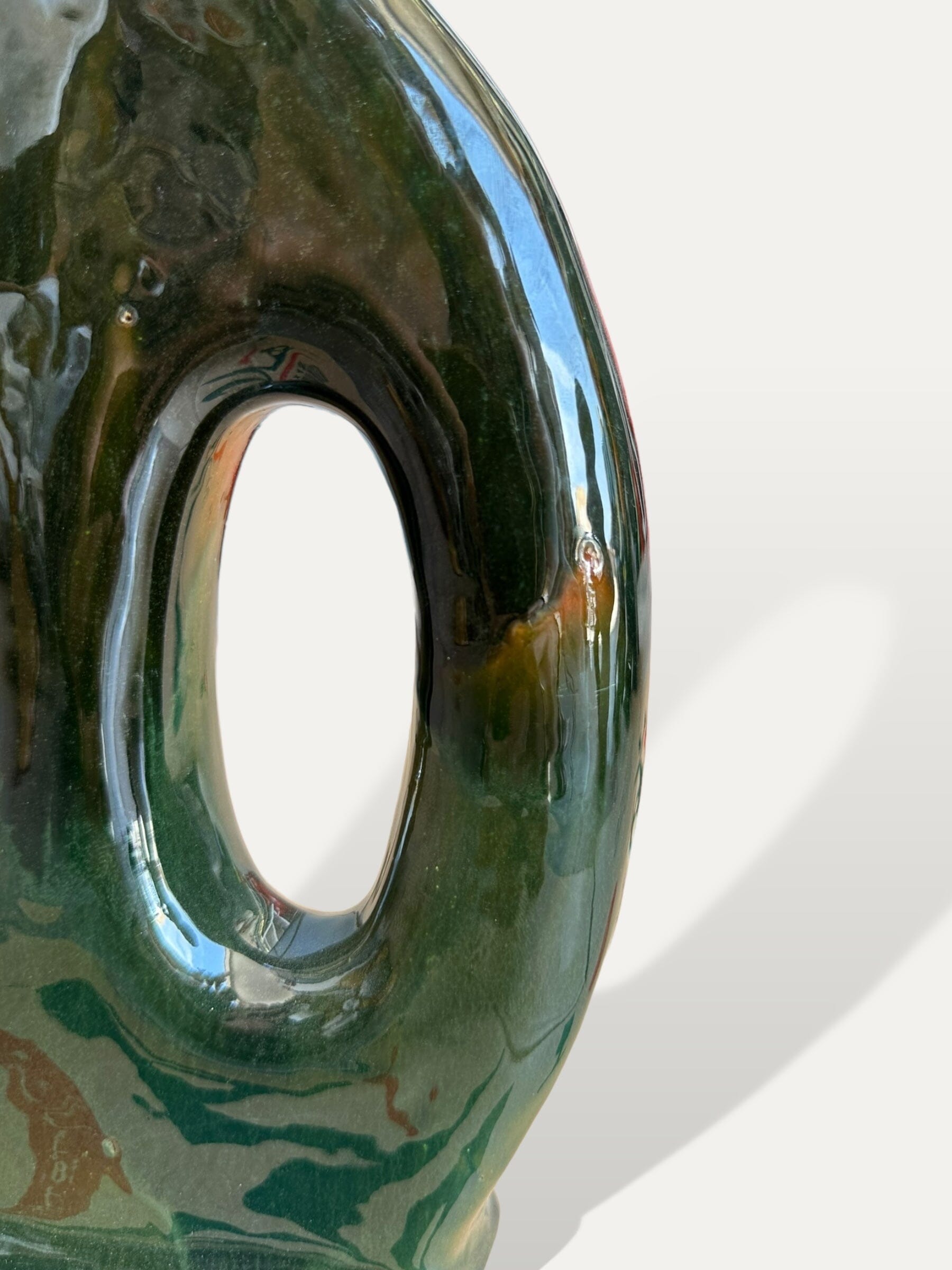 Vase vert ceramique - Obreroi vase Cokoha
