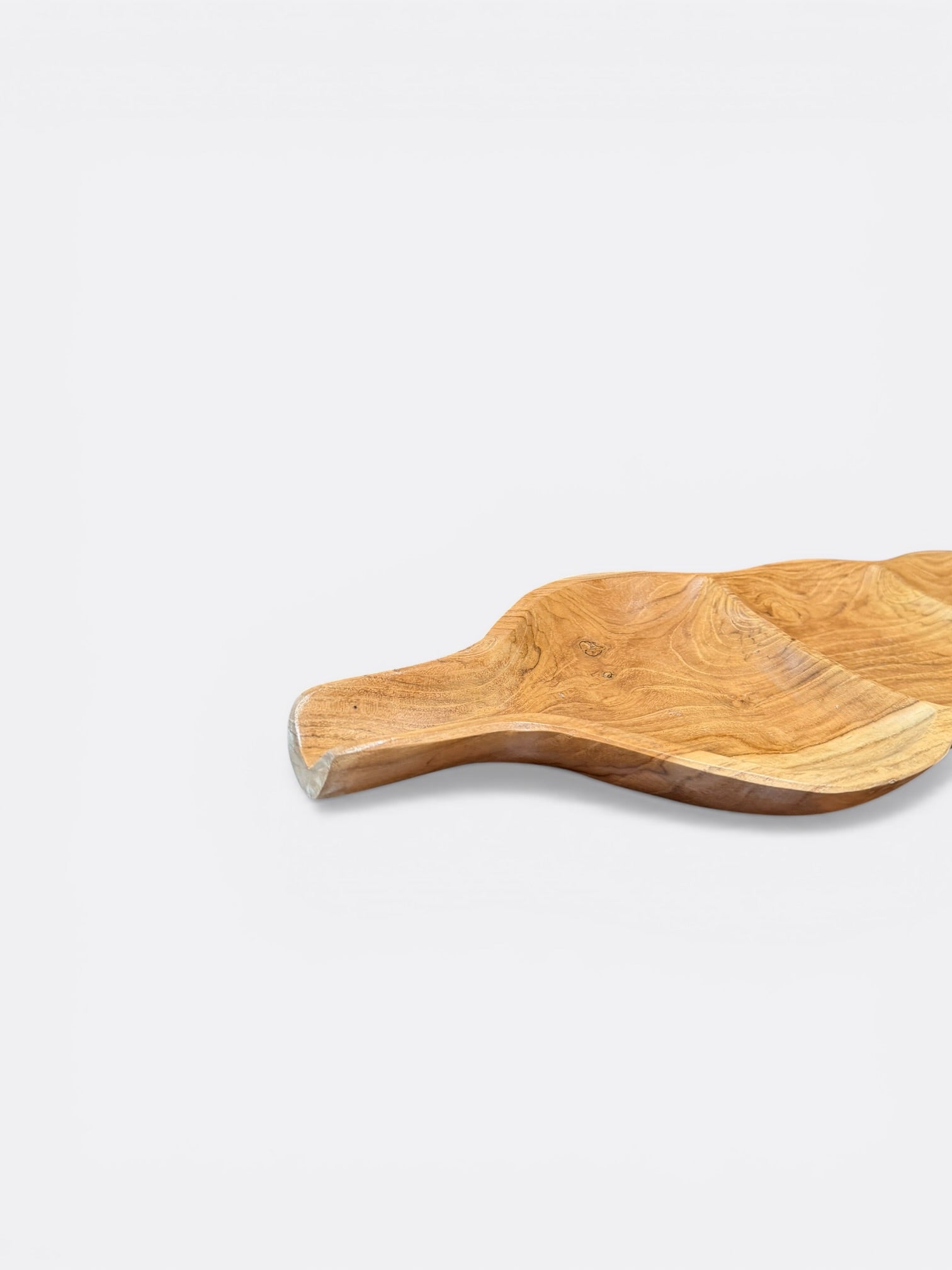 Grand présentoir apéritif en bois de teck