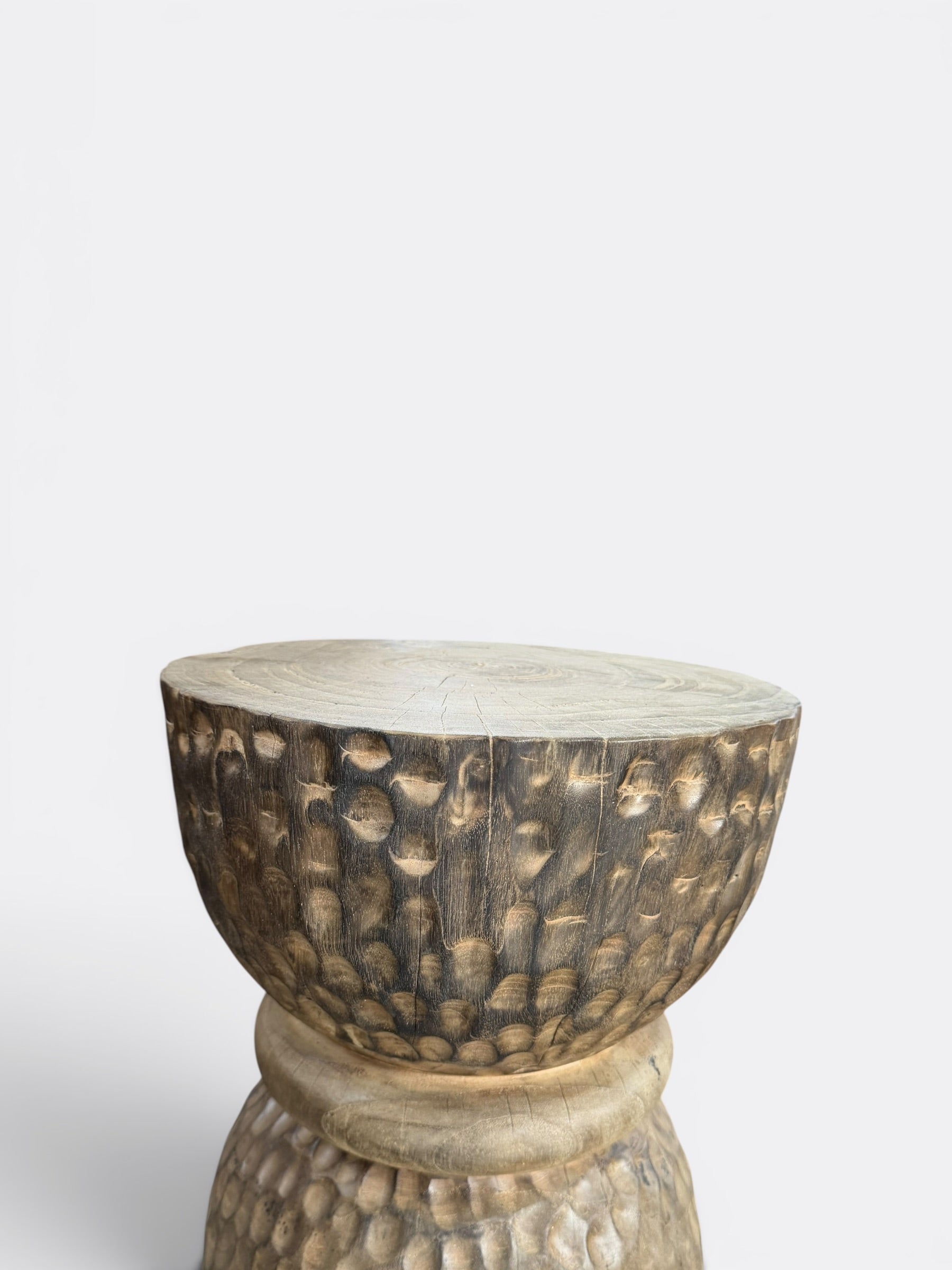 Tabouret en bois de Suar - Tymon