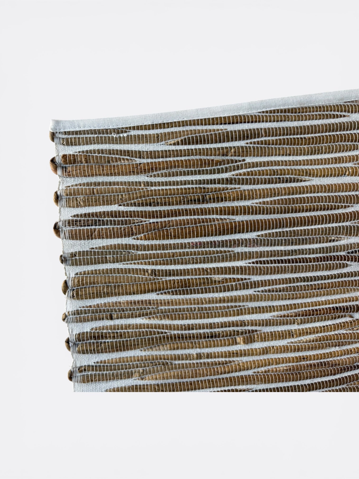 Lot de 2 sets de table tressés en bambou