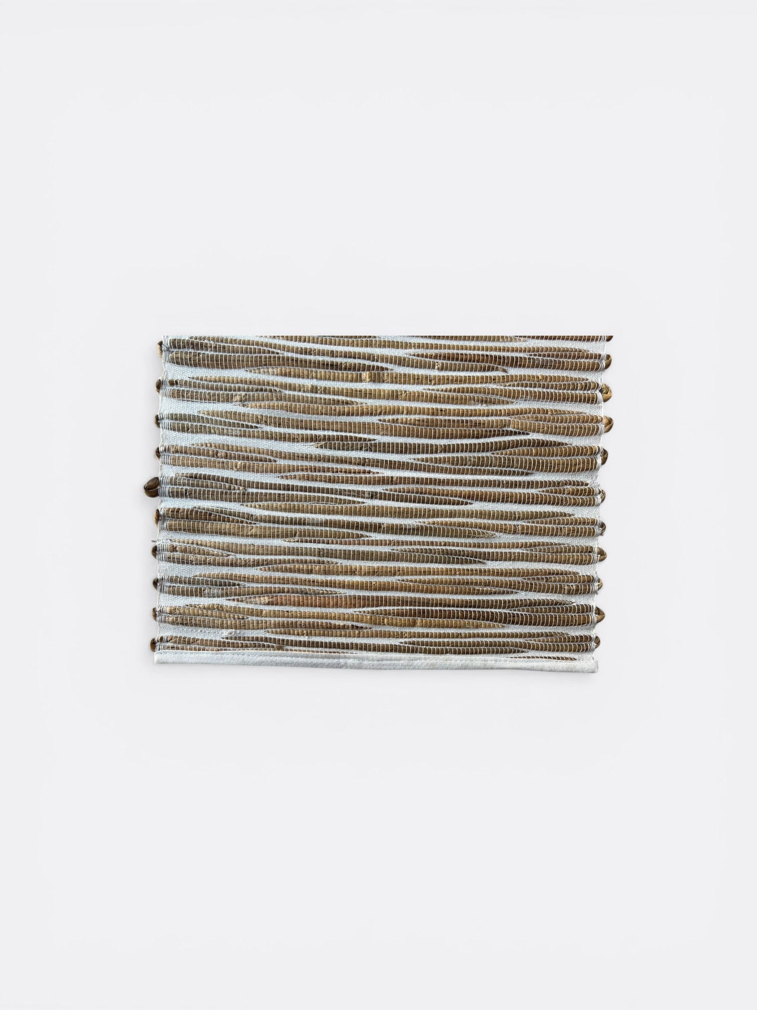 Lot de 2 sets de table tressés en bambou