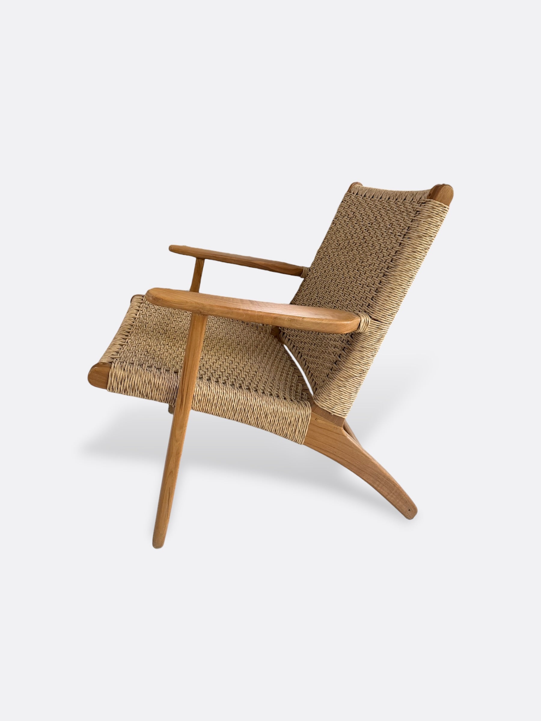Fauteuil en teck et cannage de Rotin - Miloa