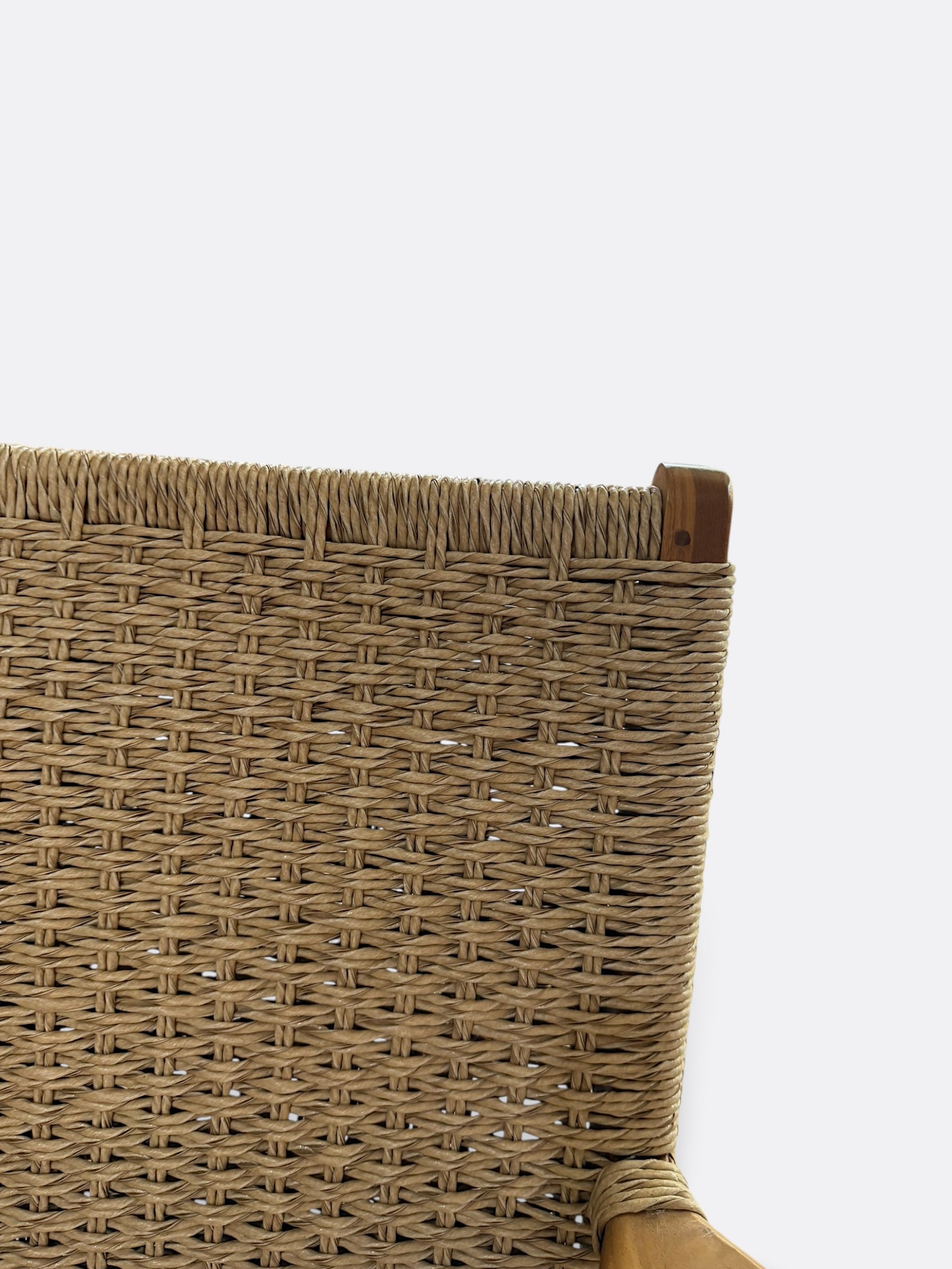 Fauteuil en teck et cannage de Rotin - Miloa