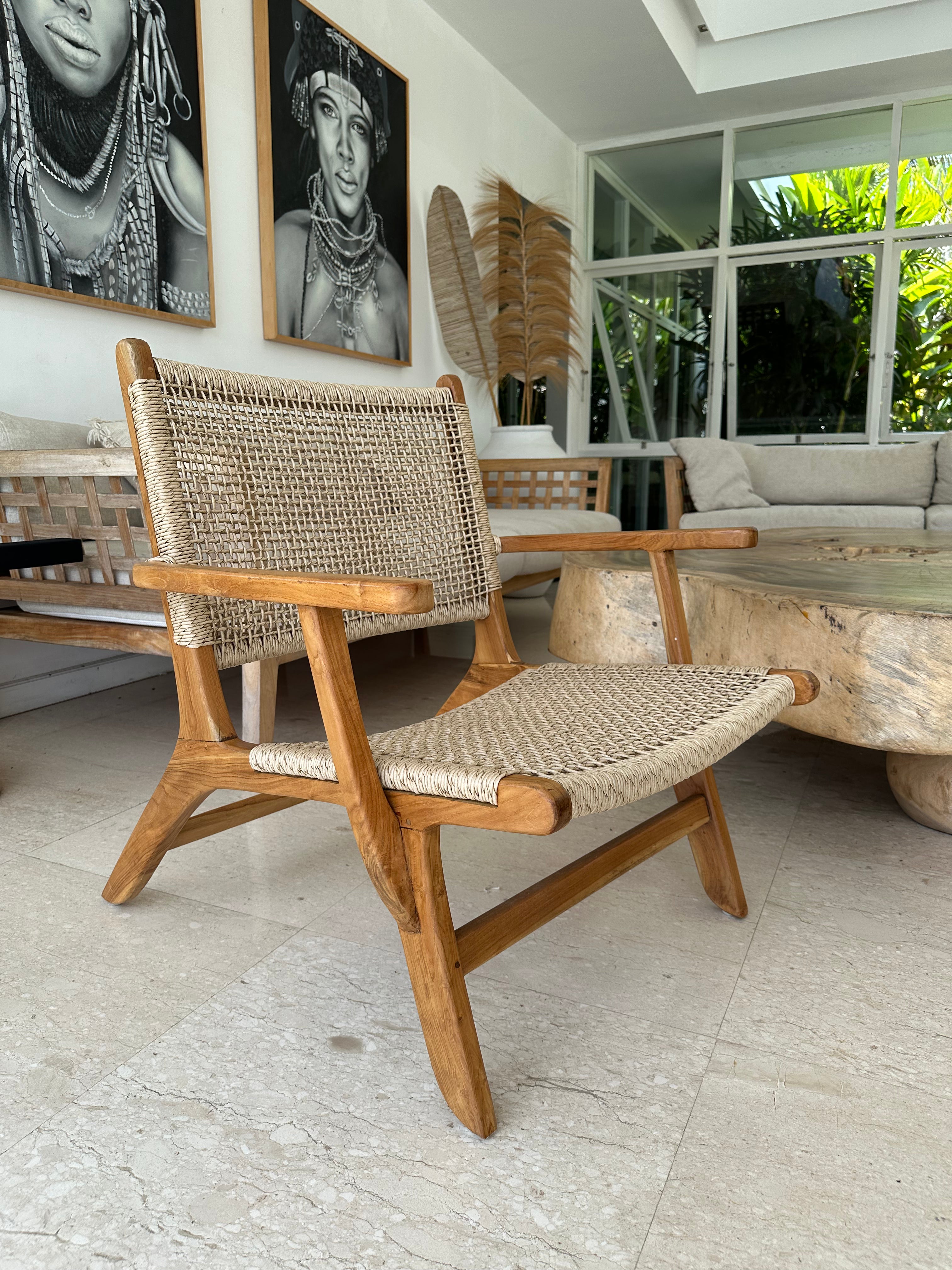 Fauteuil en Teck - Nino