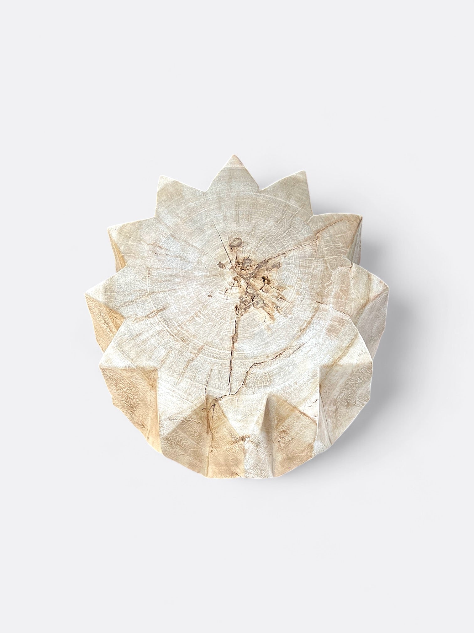 Tabouret en bois de Suar - Imaya