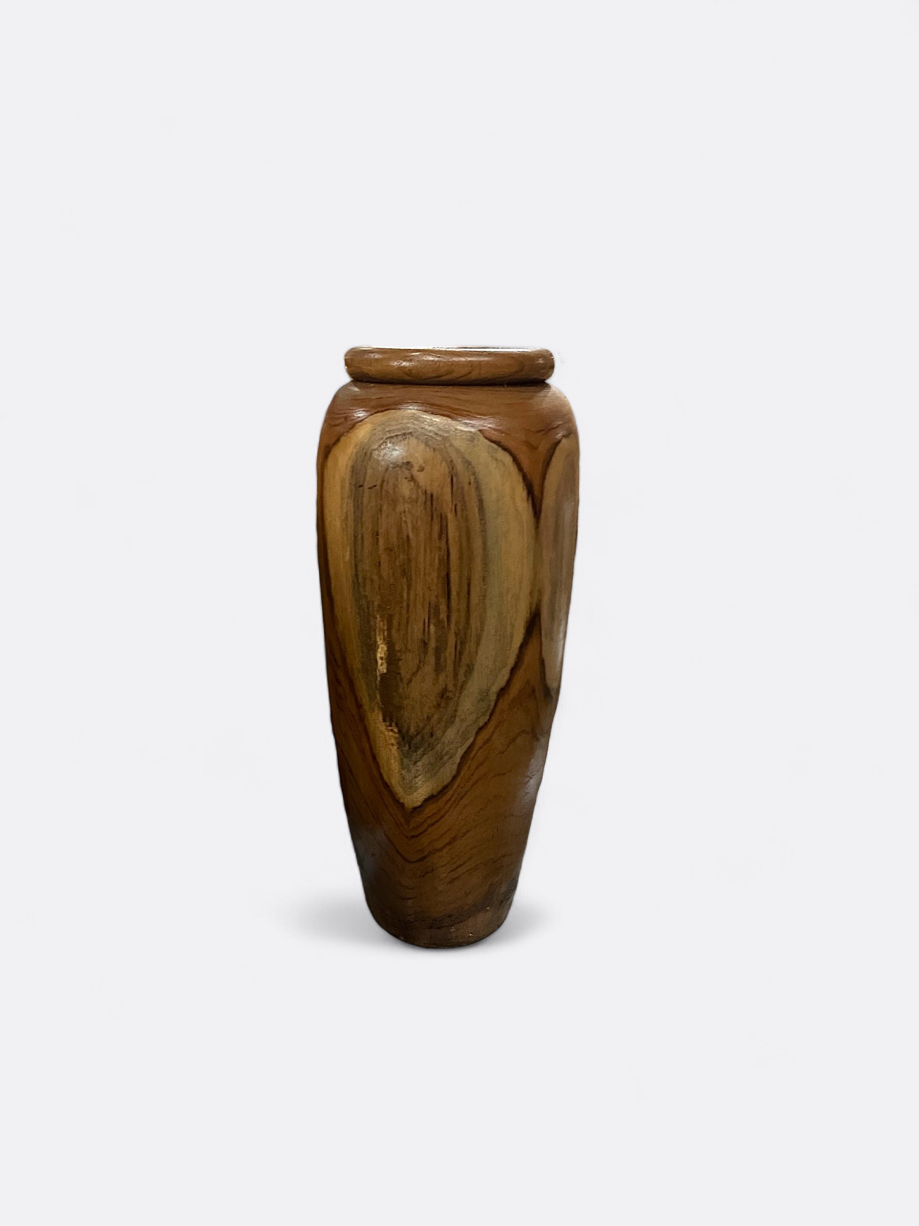 Vase en bois de Teck - Dangan