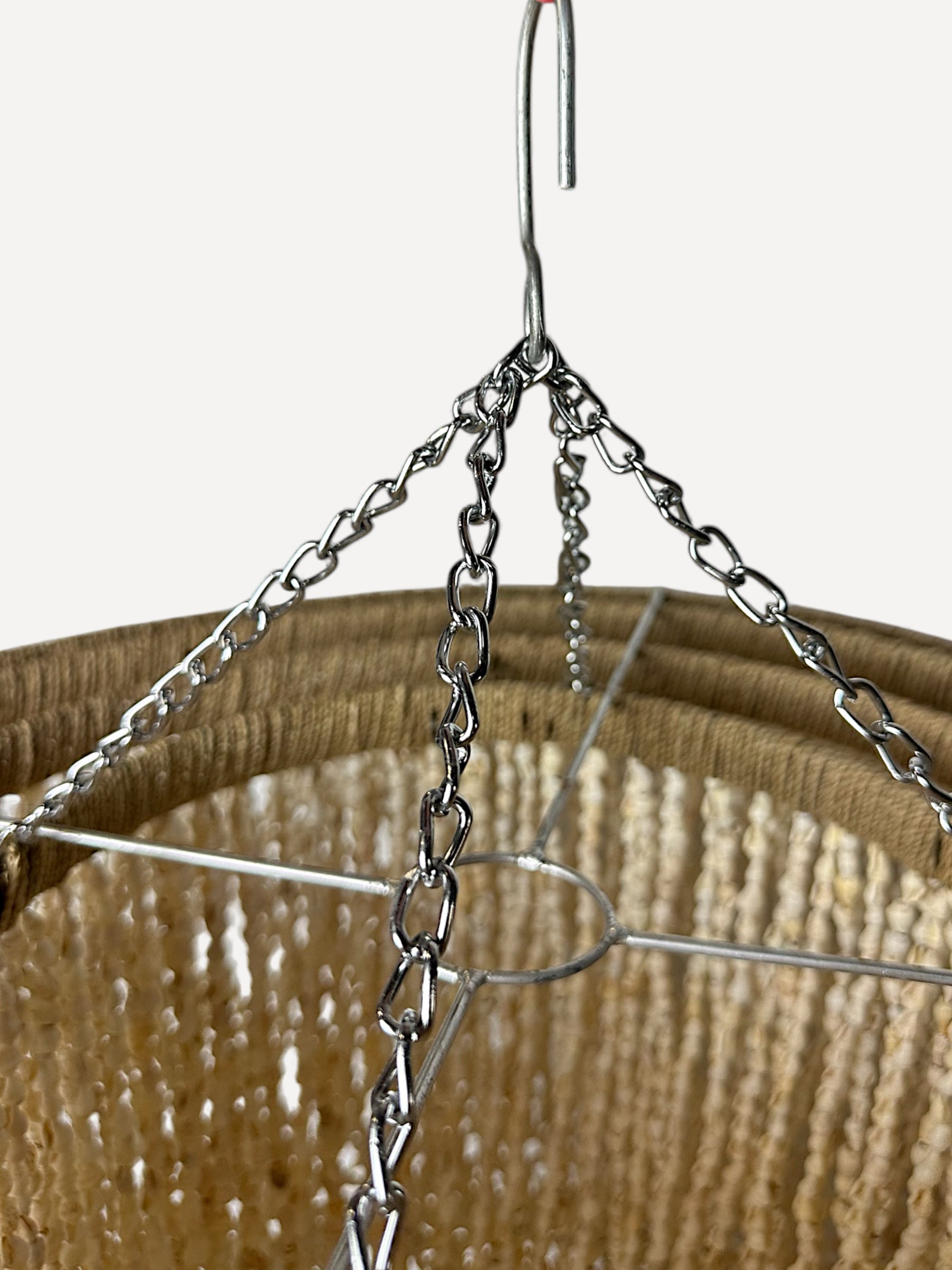 lustre en coquillage Bali - Le lustre Ariel