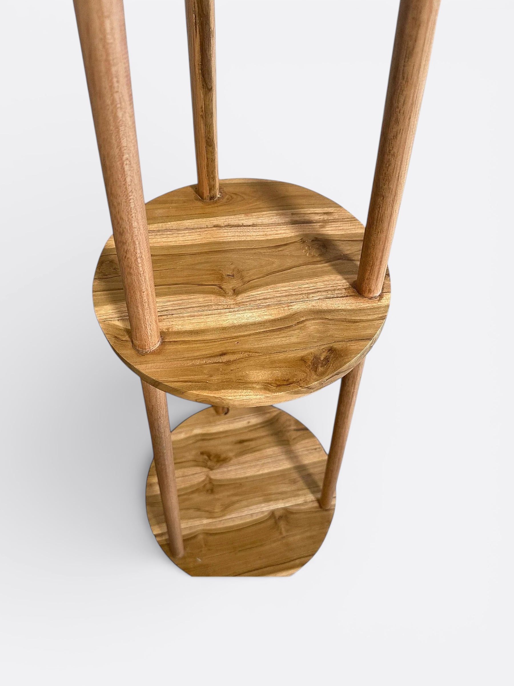 Lampe à pied en teck Bali - Jati