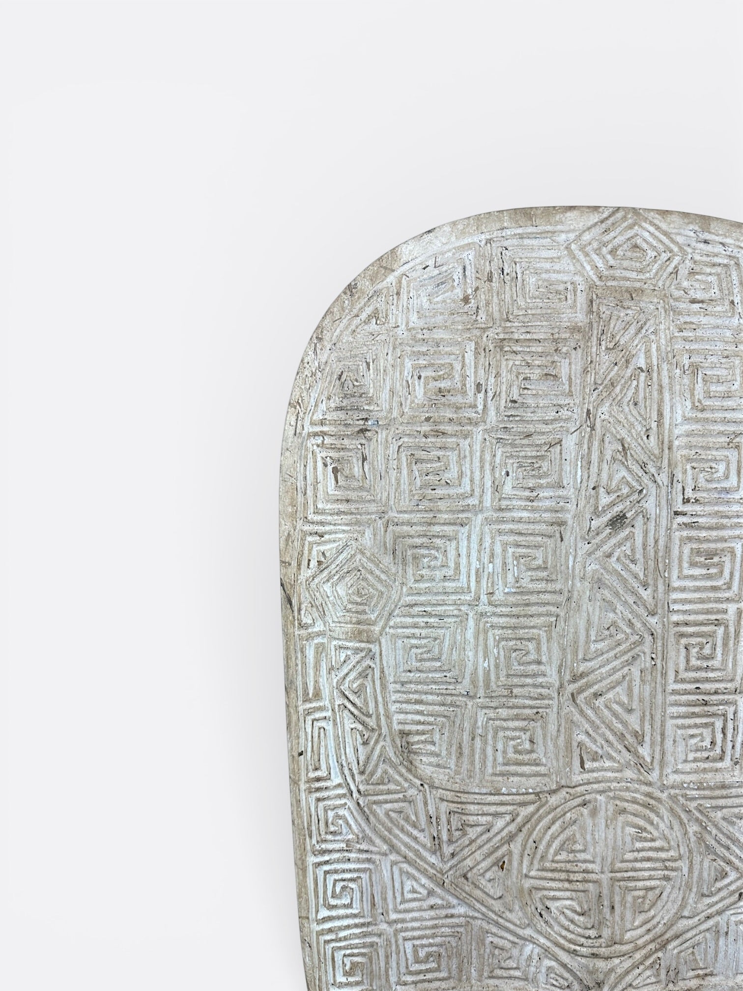 Sculpture artisanale en bois de Suar – Dewa