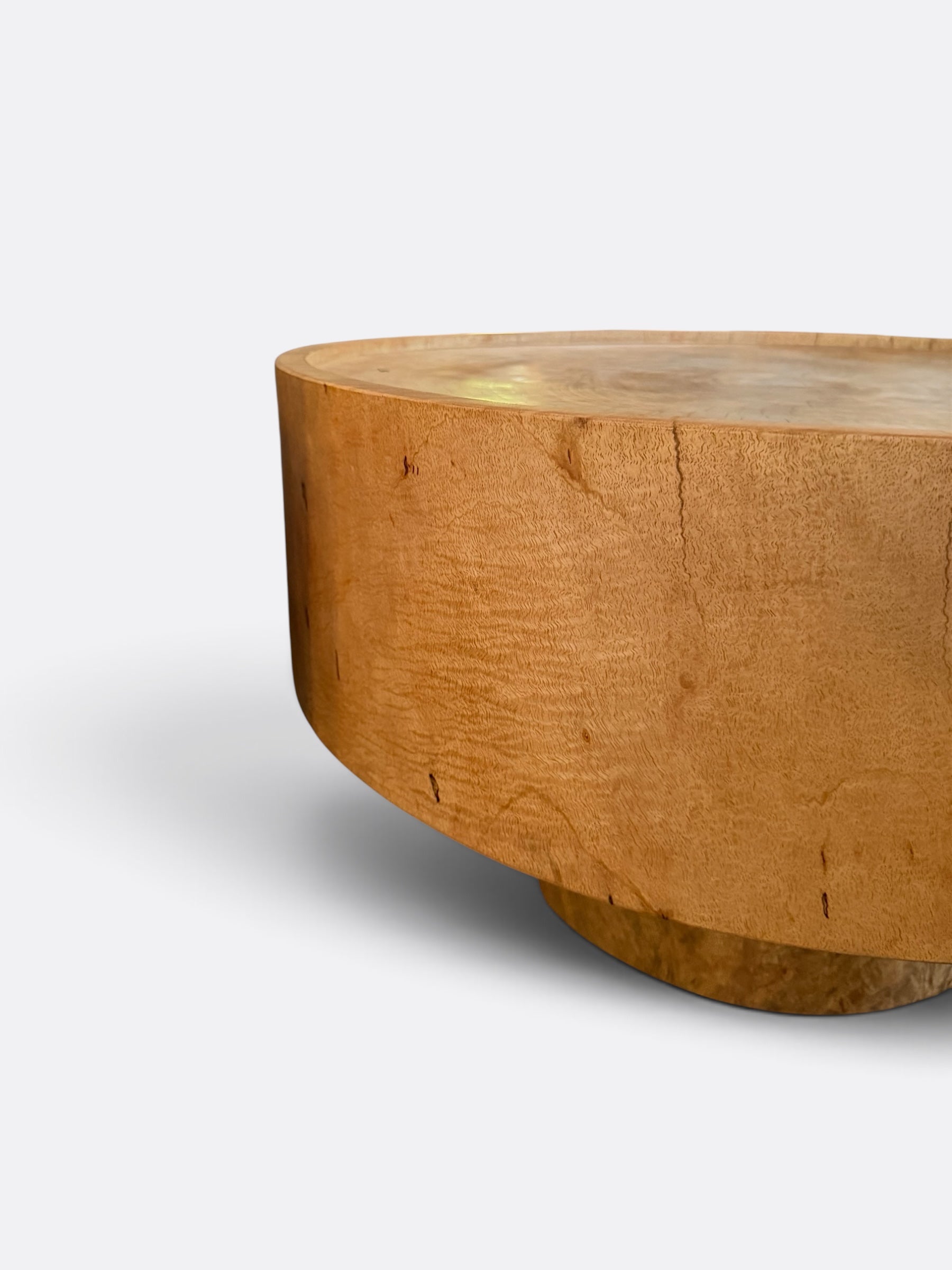 Table basse noire en bois de Suar - Gaya marron