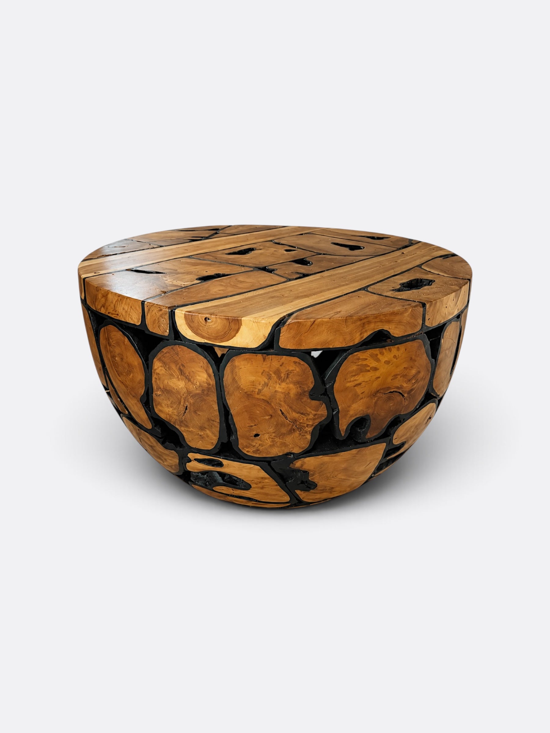 Table basse en bois de Teck - Arthel
