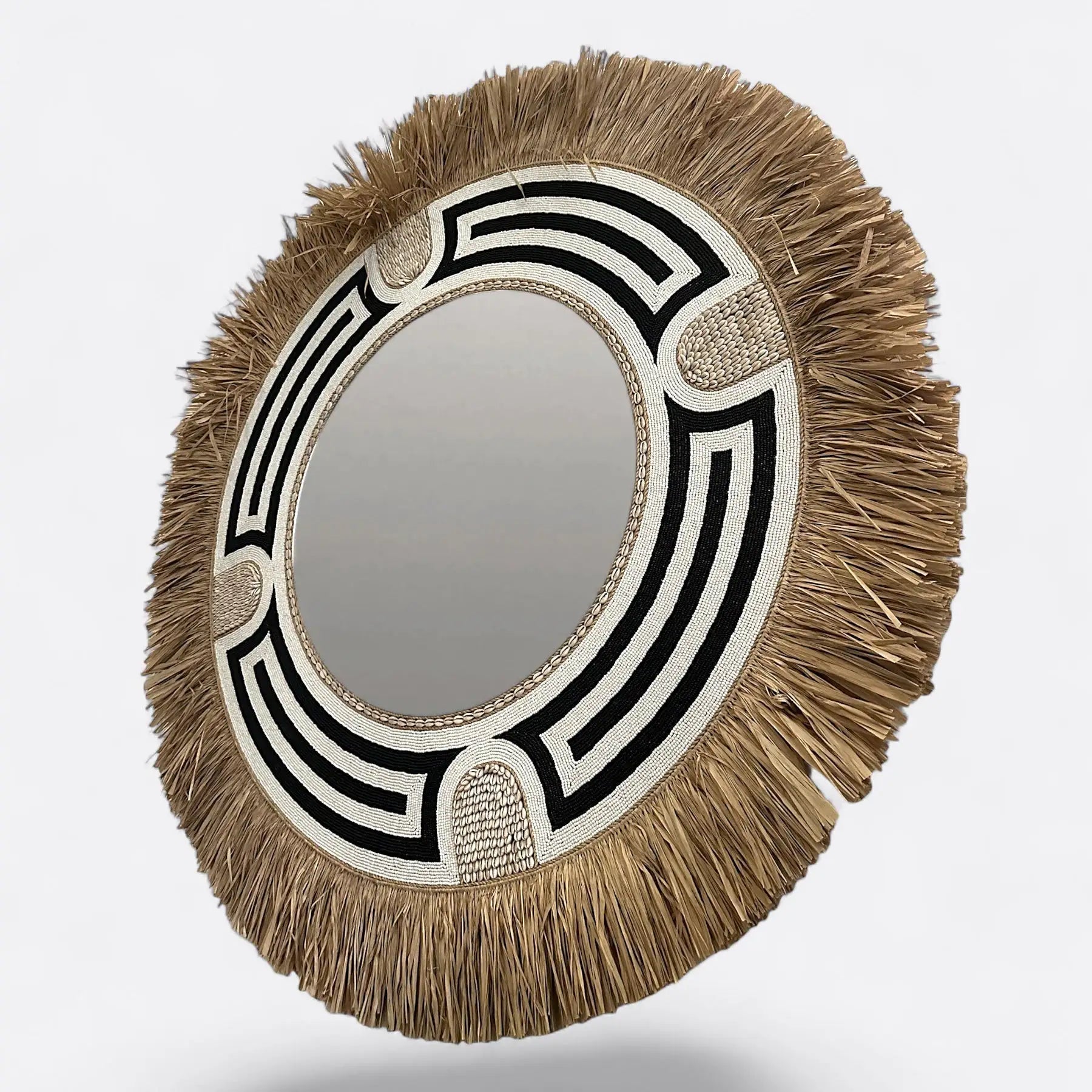 collection de miroir ethnique de bali, produits artisanaux